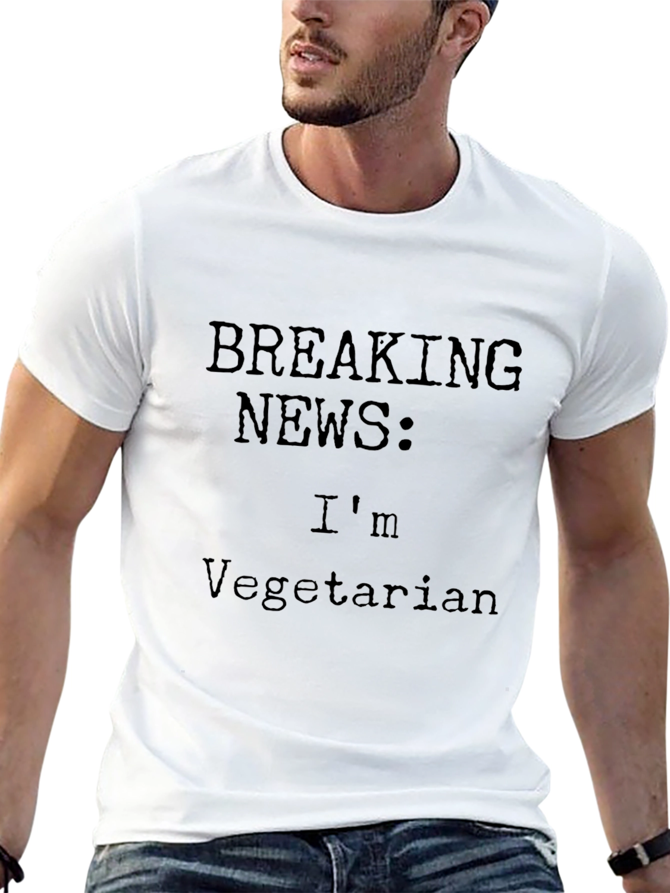 Breaking News: Im Vegetarian T-Shirt