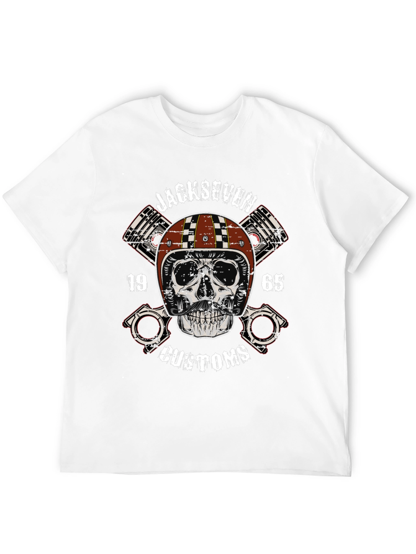 Jackseven Customs Skull Graphic Tee