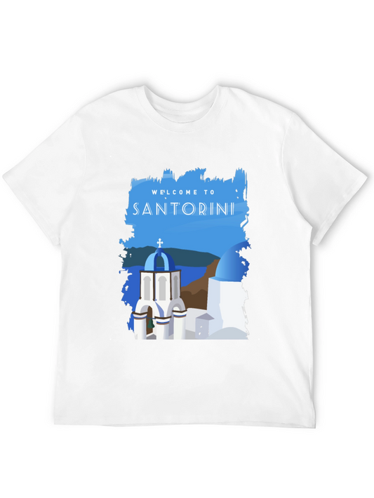 Santorini Greece Travel T-Shirt