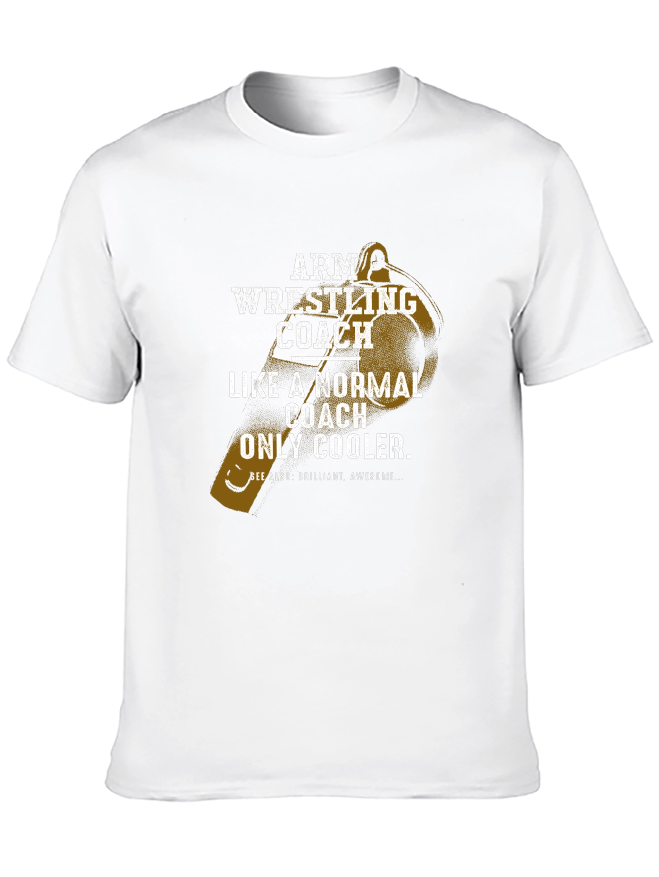 Arm Wrestling Coach T-Shirt - Cool Graphic Tee