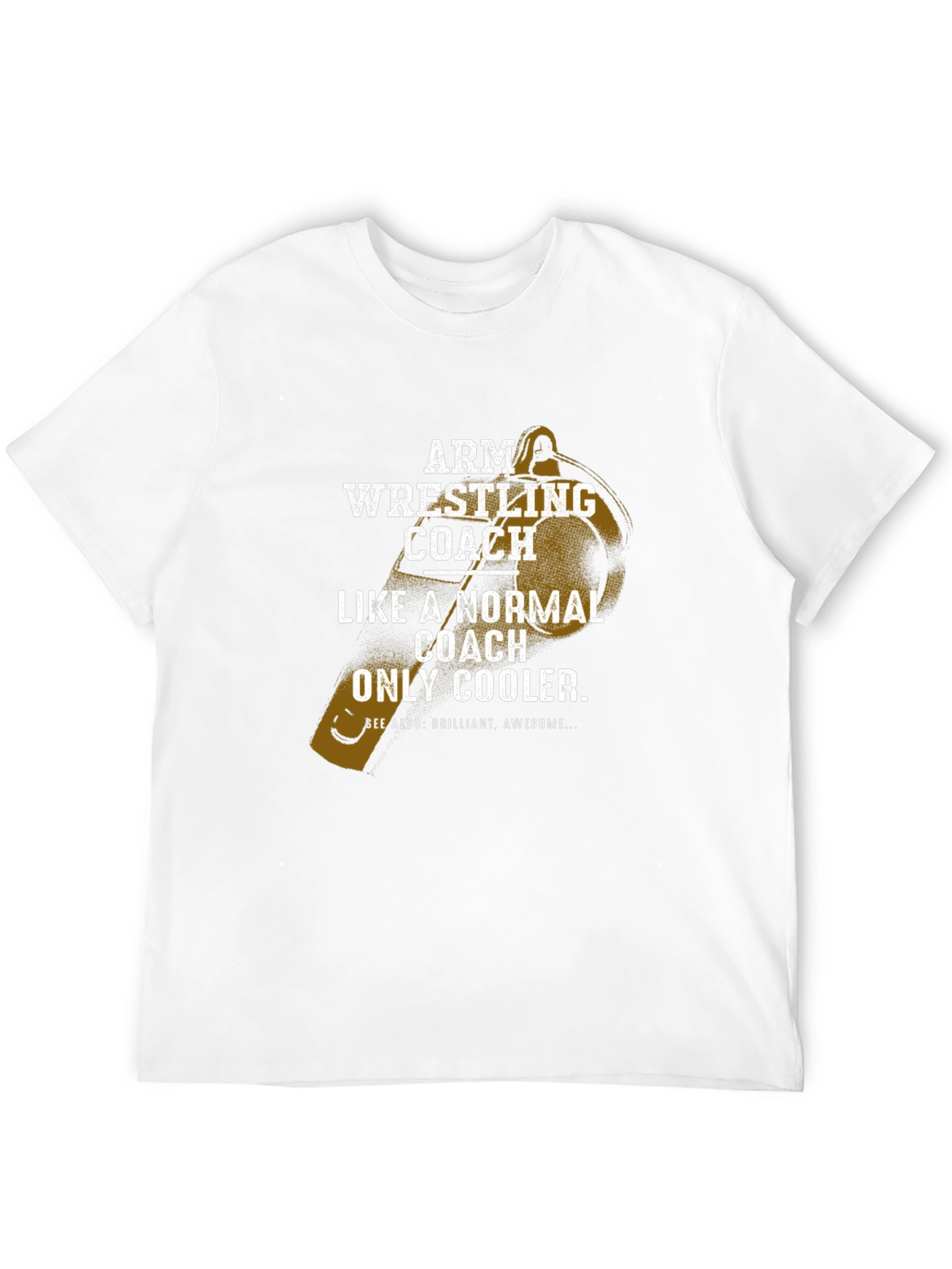 Arm Wrestling Coach T-Shirt - Cool Graphic Tee