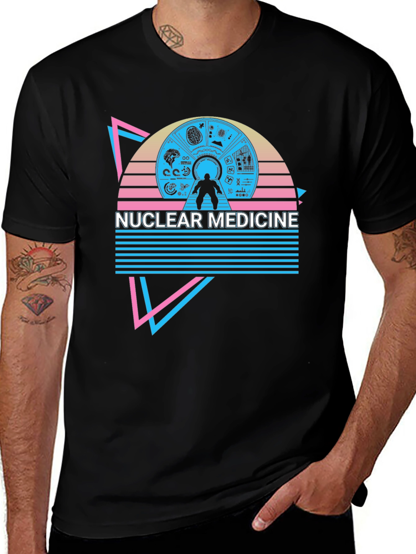 Nuclear Medicine Retro T-Shirt