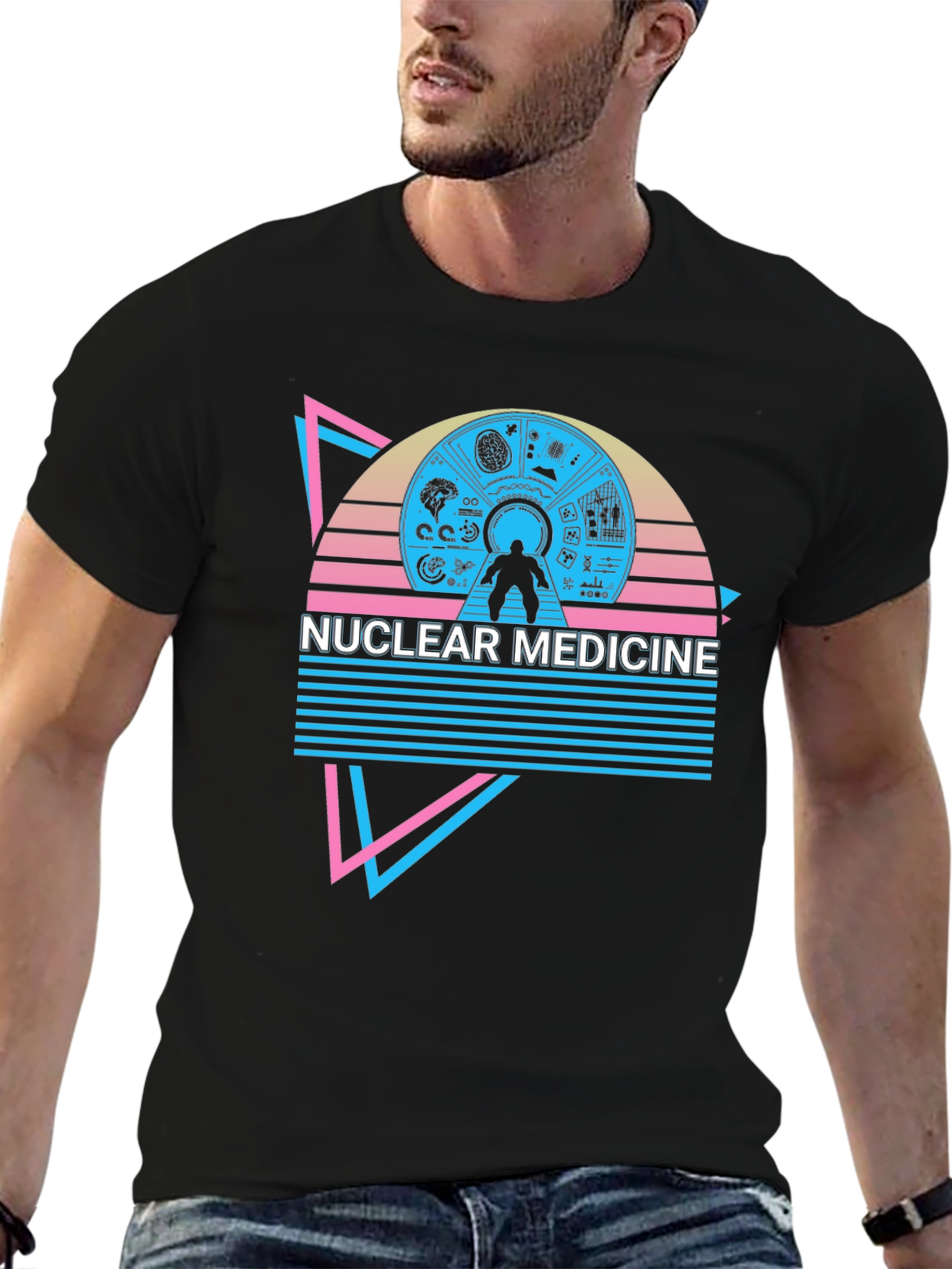 Nuclear Medicine Retro T-Shirt