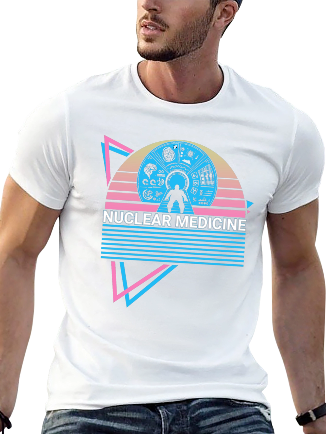 Nuclear Medicine Retro T-Shirt