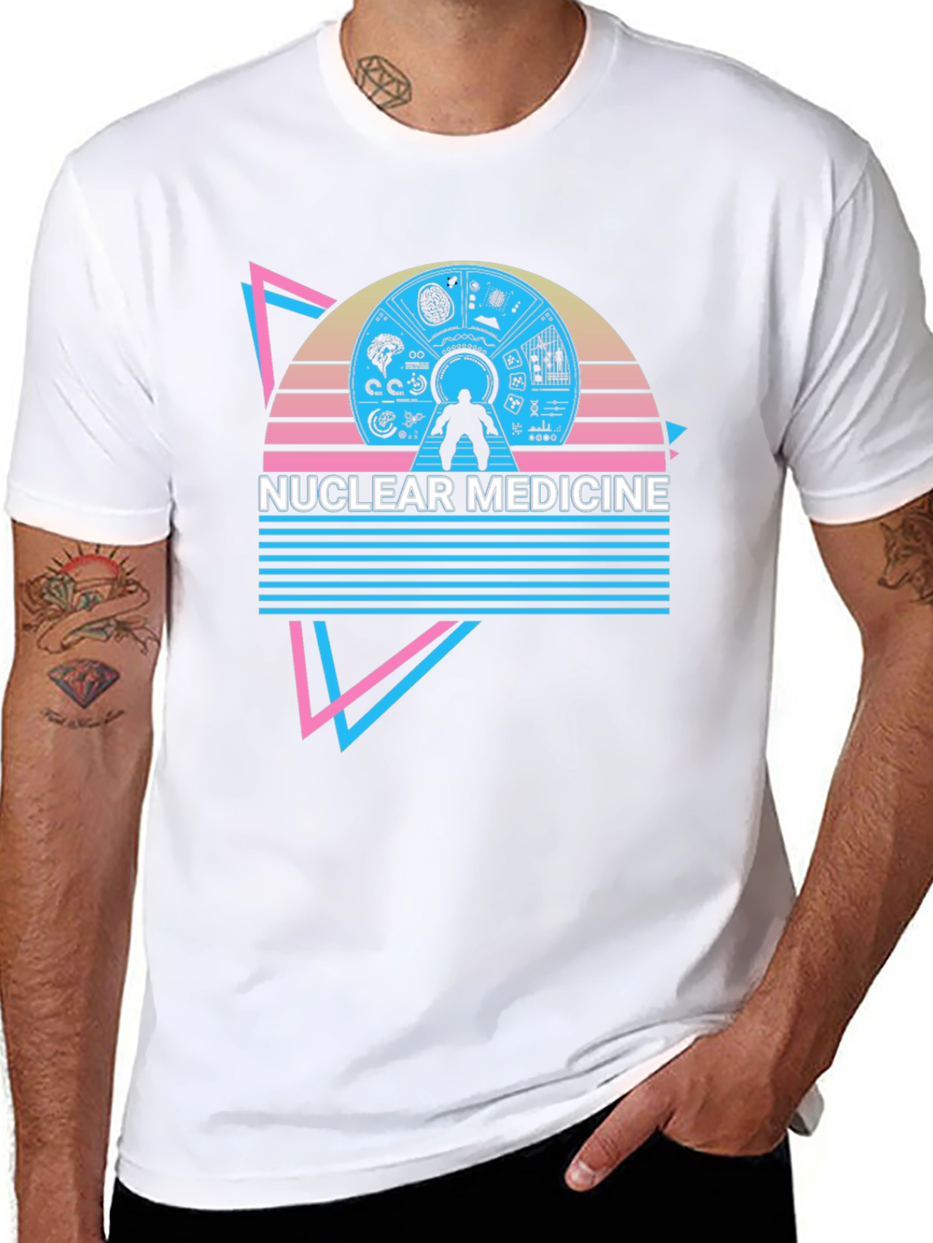 Nuclear Medicine Retro T-Shirt