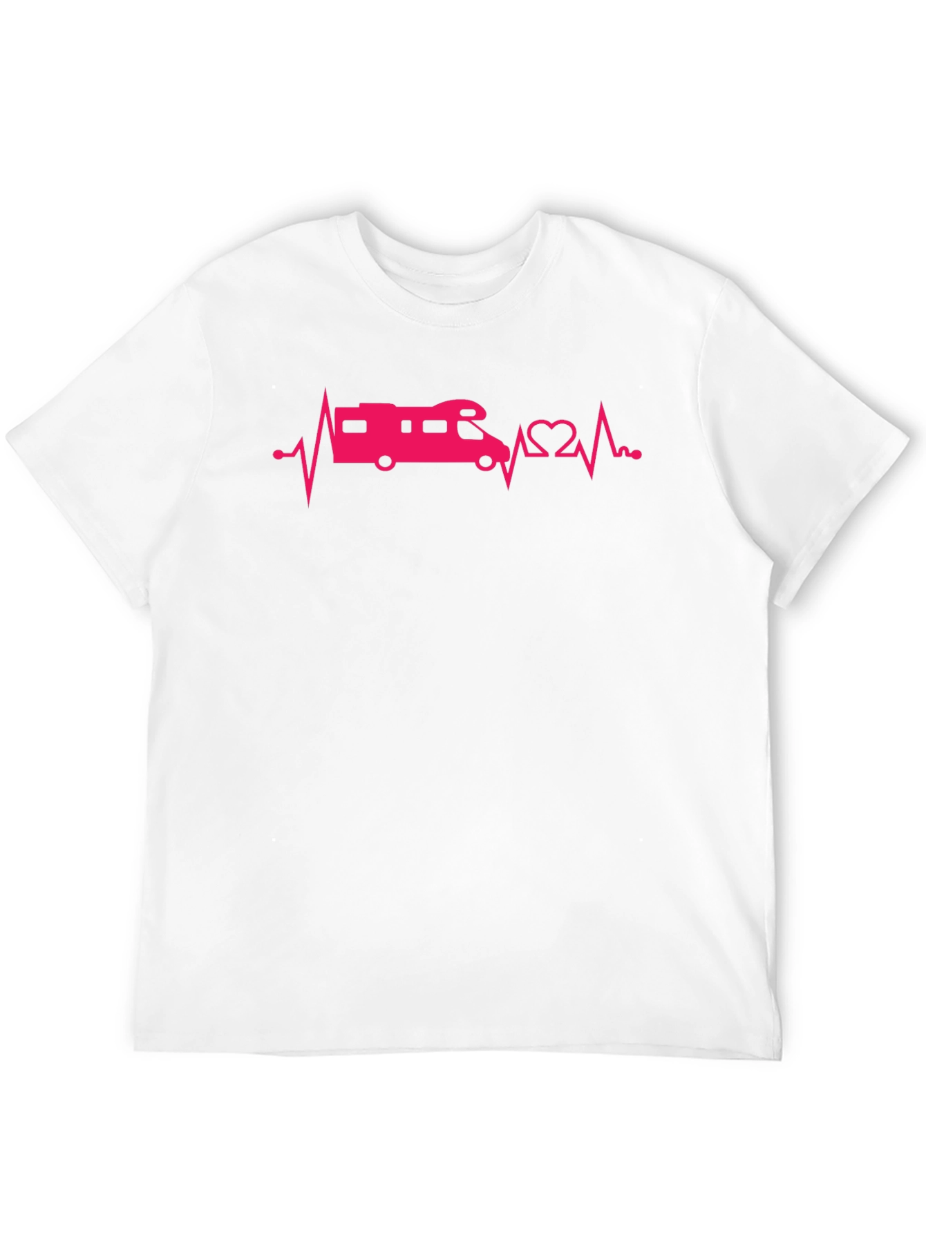 RV Heartbeat T-Shirt - Black Graphic Tee