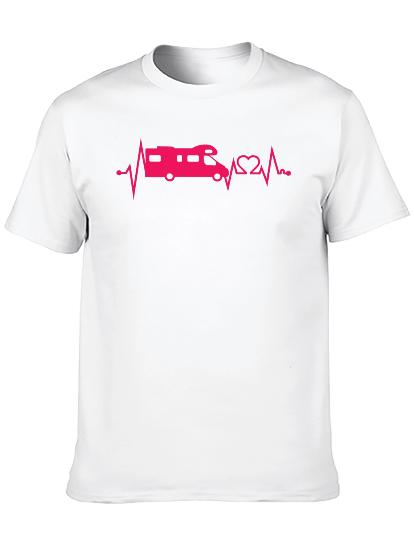RV Heartbeat T-Shirt - Black Graphic Tee