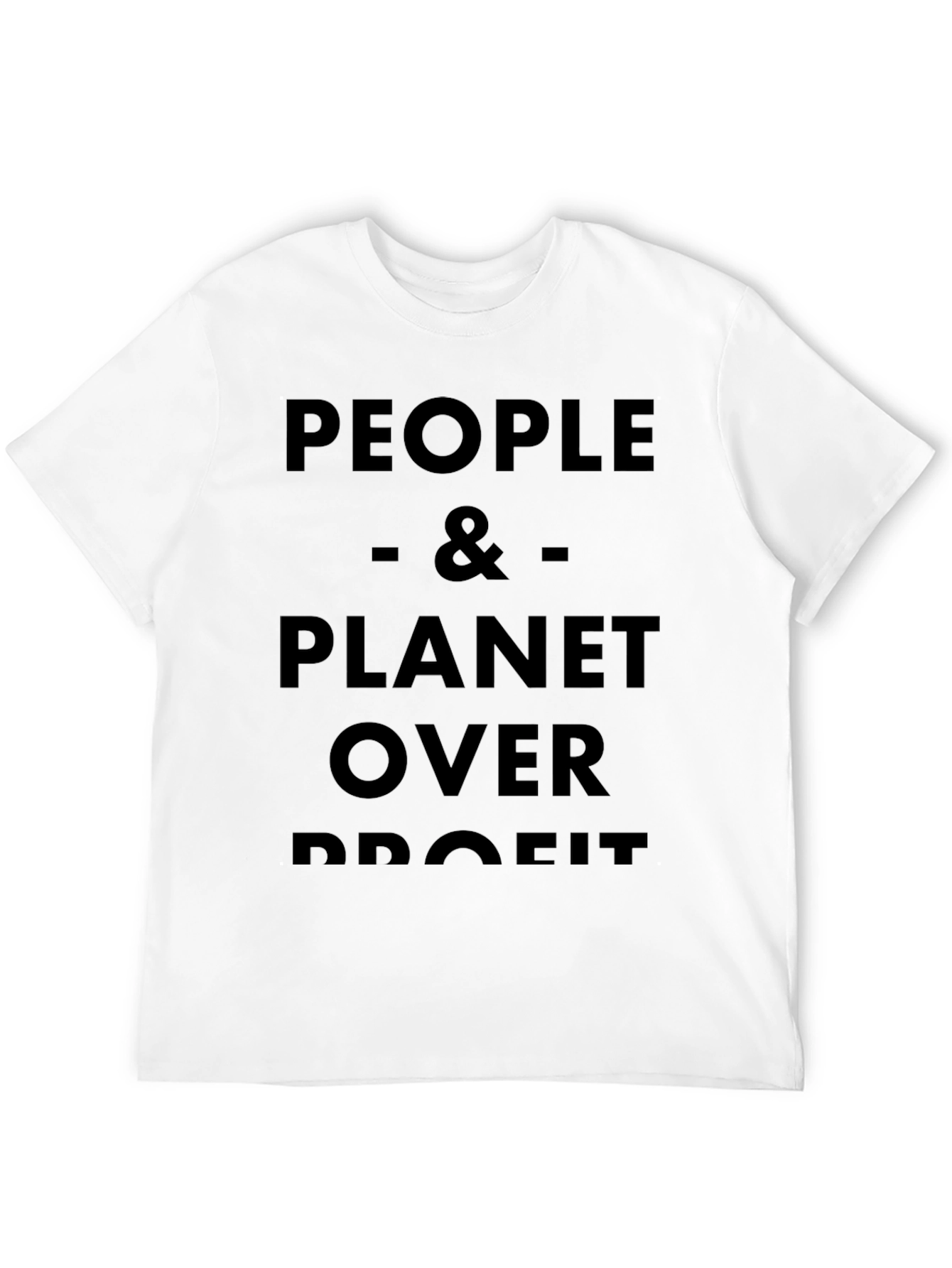 People & Planet Over Profit T-Shirt
