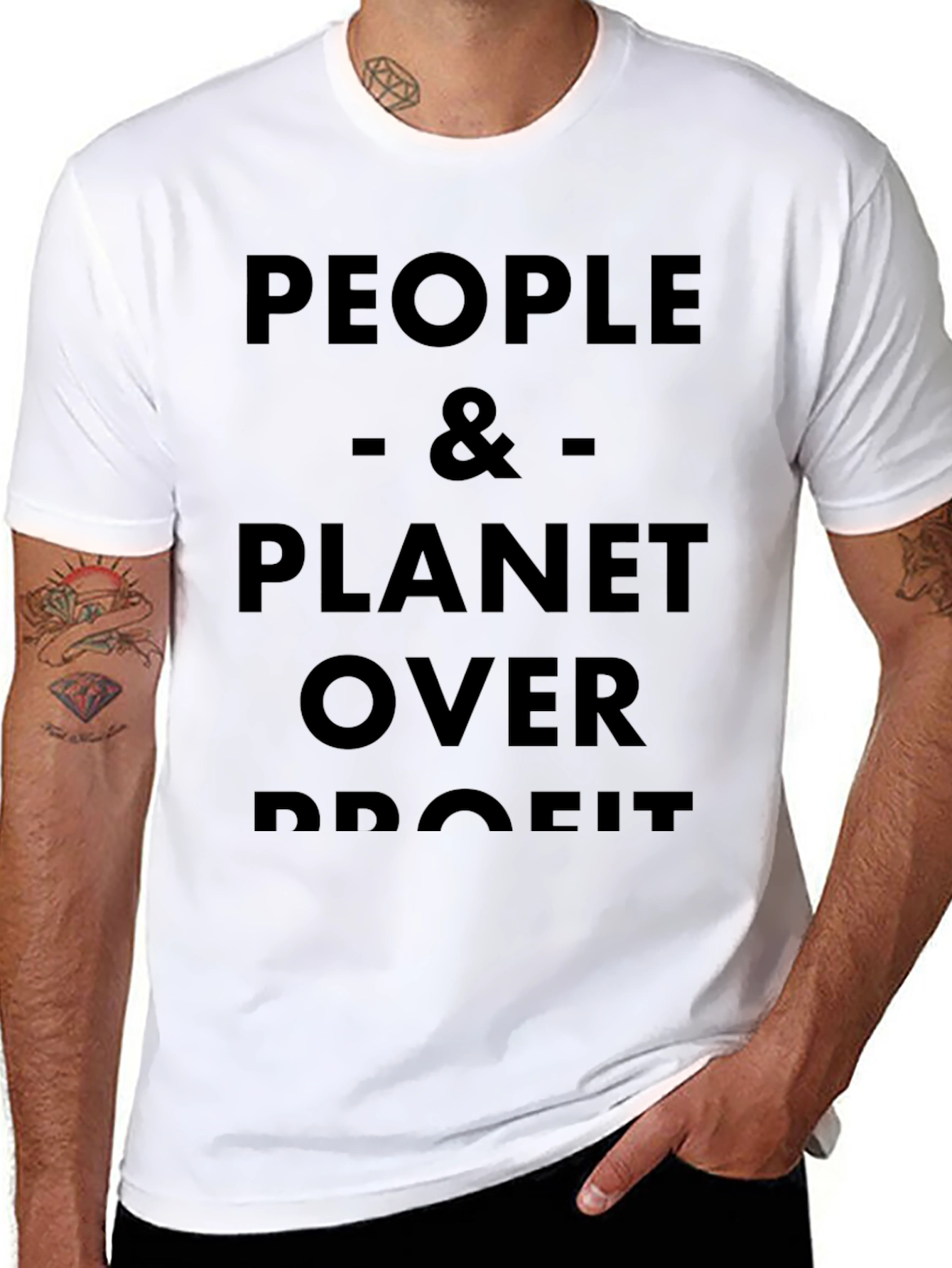People & Planet Over Profit T-Shirt
