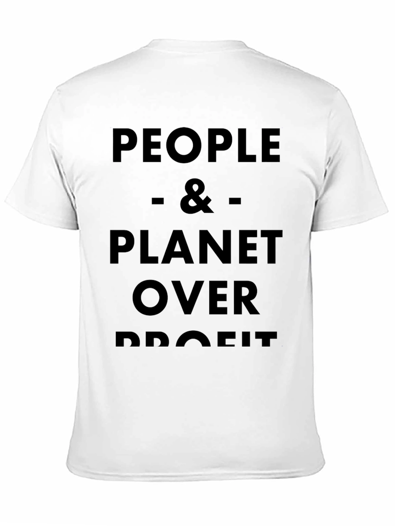 People & Planet Over Profit T-Shirt