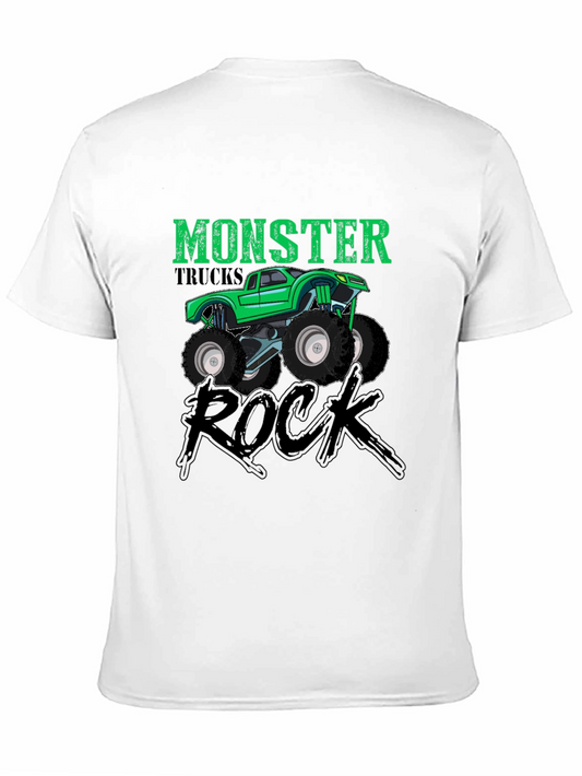 Monster Truck Rock T-Shirt - Black