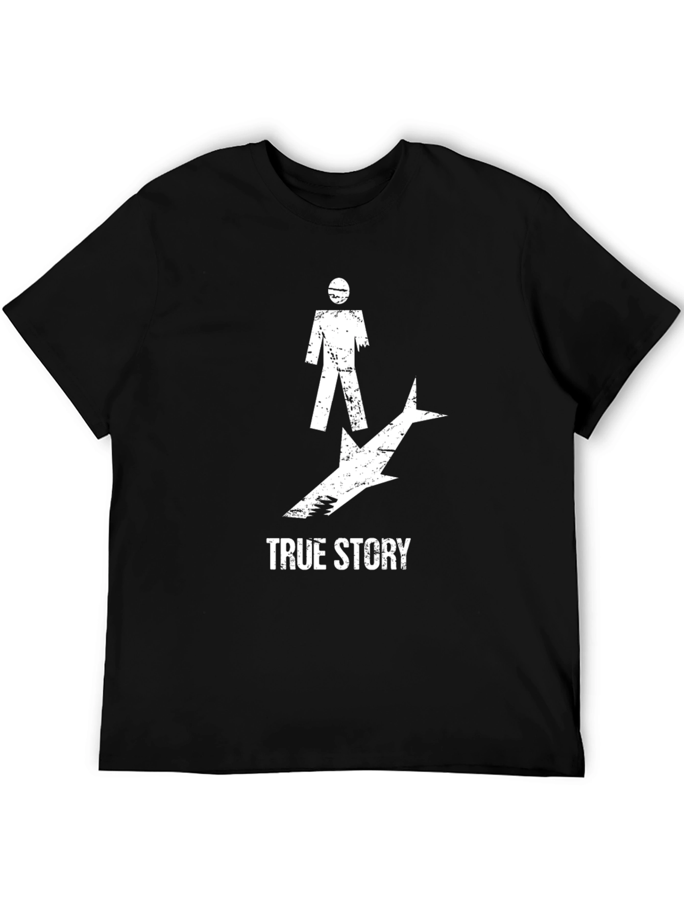 True Story Shark Attack Graphic T-Shirt