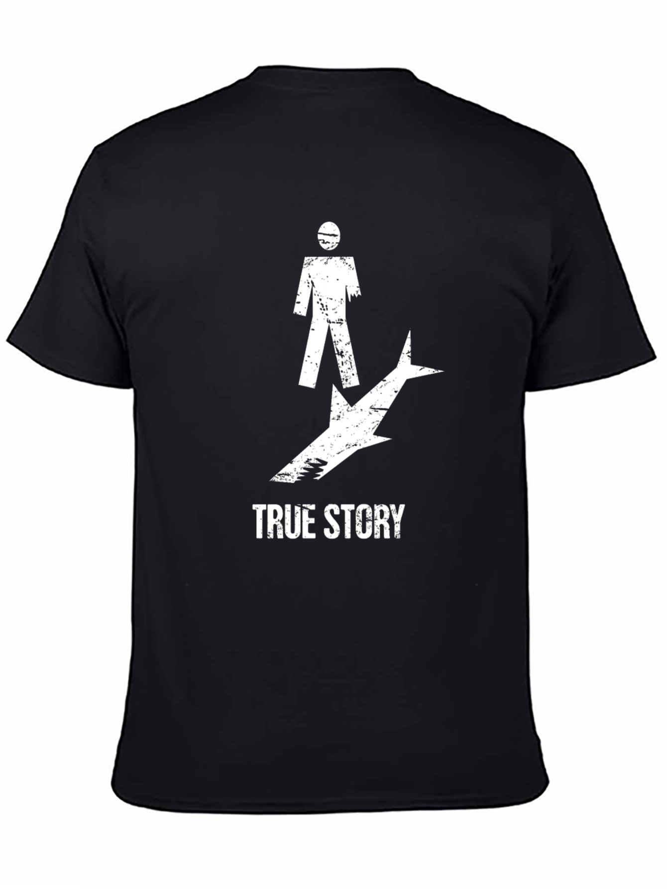 True Story Shark Attack Graphic T-Shirt