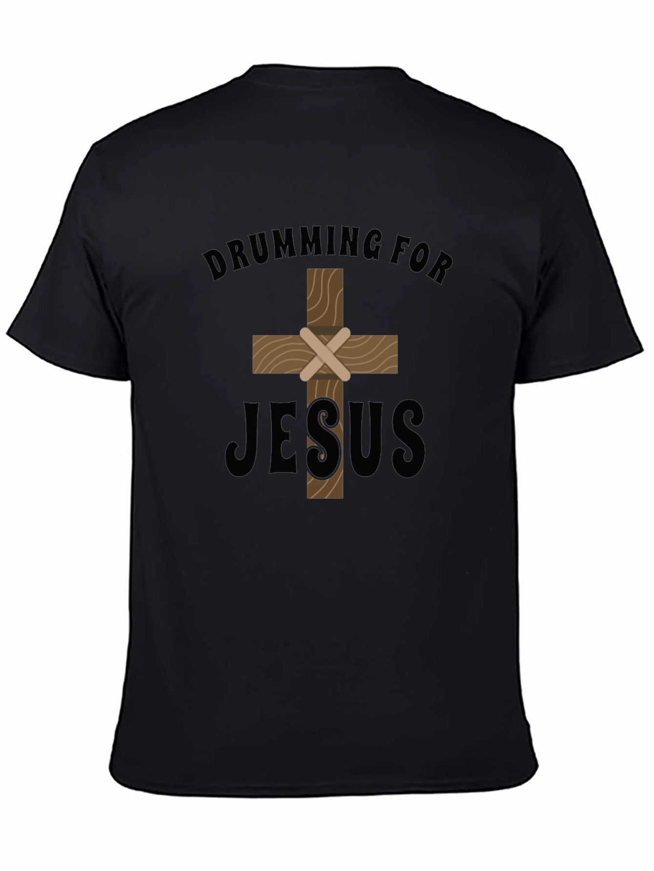 Drumming for Jesus T-Shirt - Christian Apparel