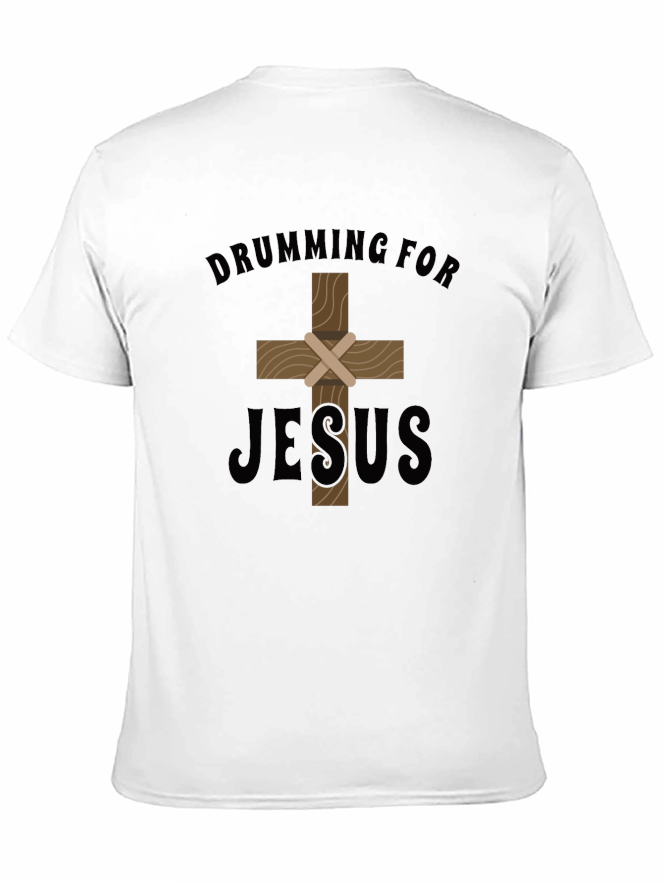 Drumming for Jesus T-Shirt - Christian Apparel