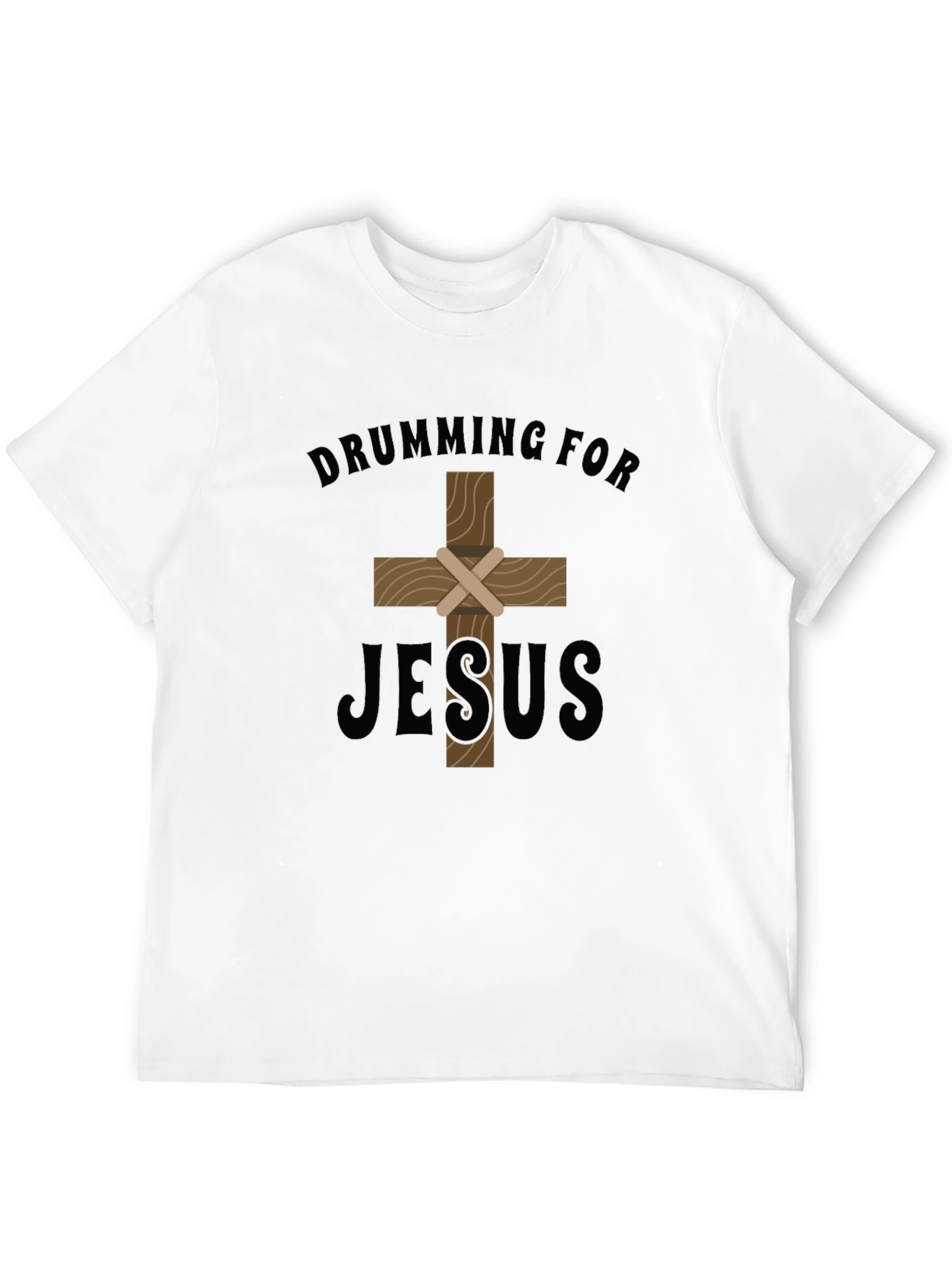 Drumming for Jesus T-Shirt - Christian Apparel