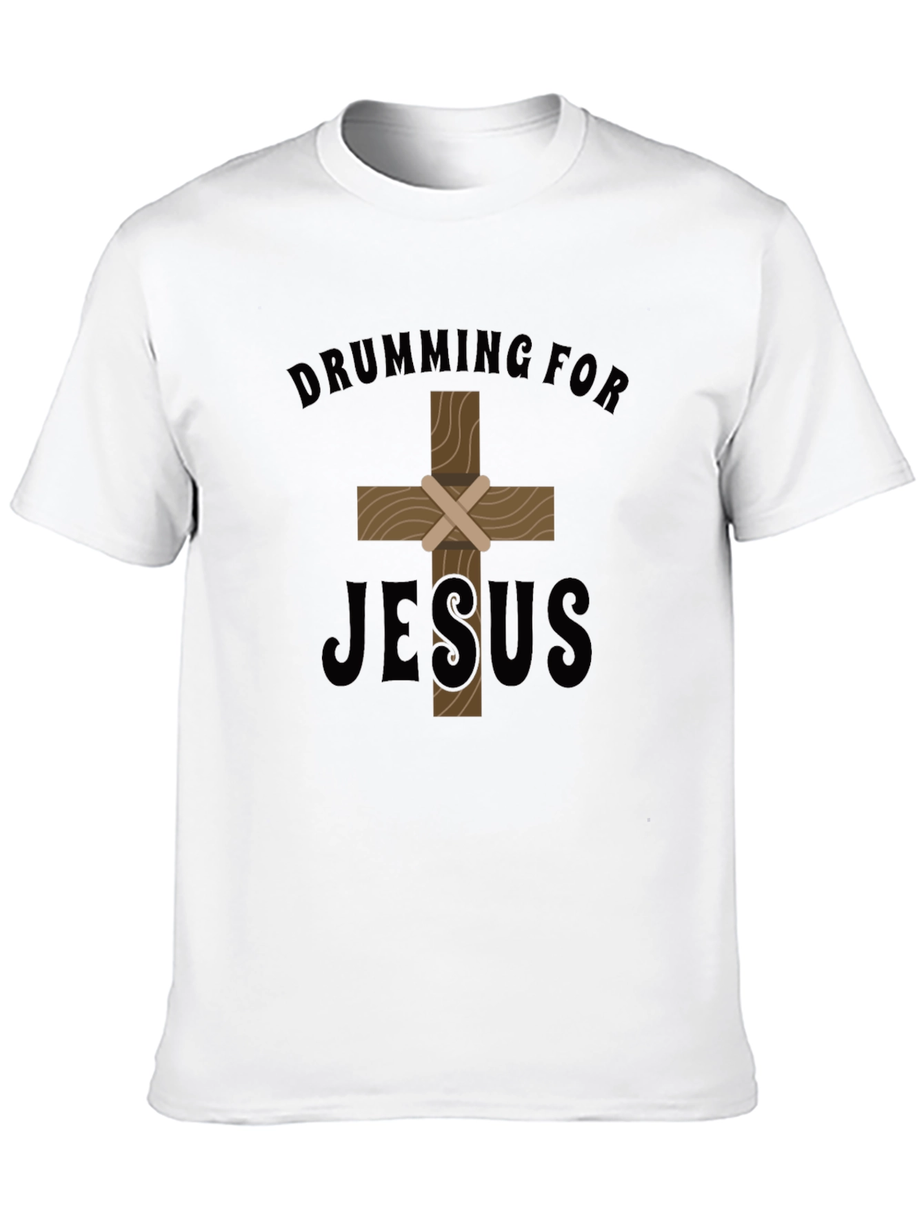 Drumming for Jesus T-Shirt - Christian Apparel