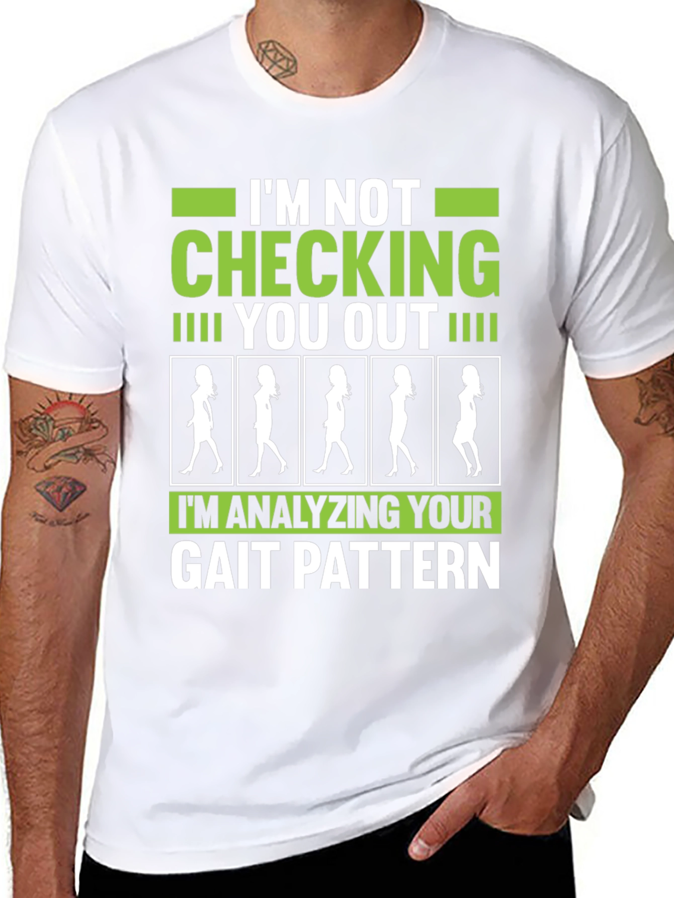 Gait Pattern Analysis Graphic Tee