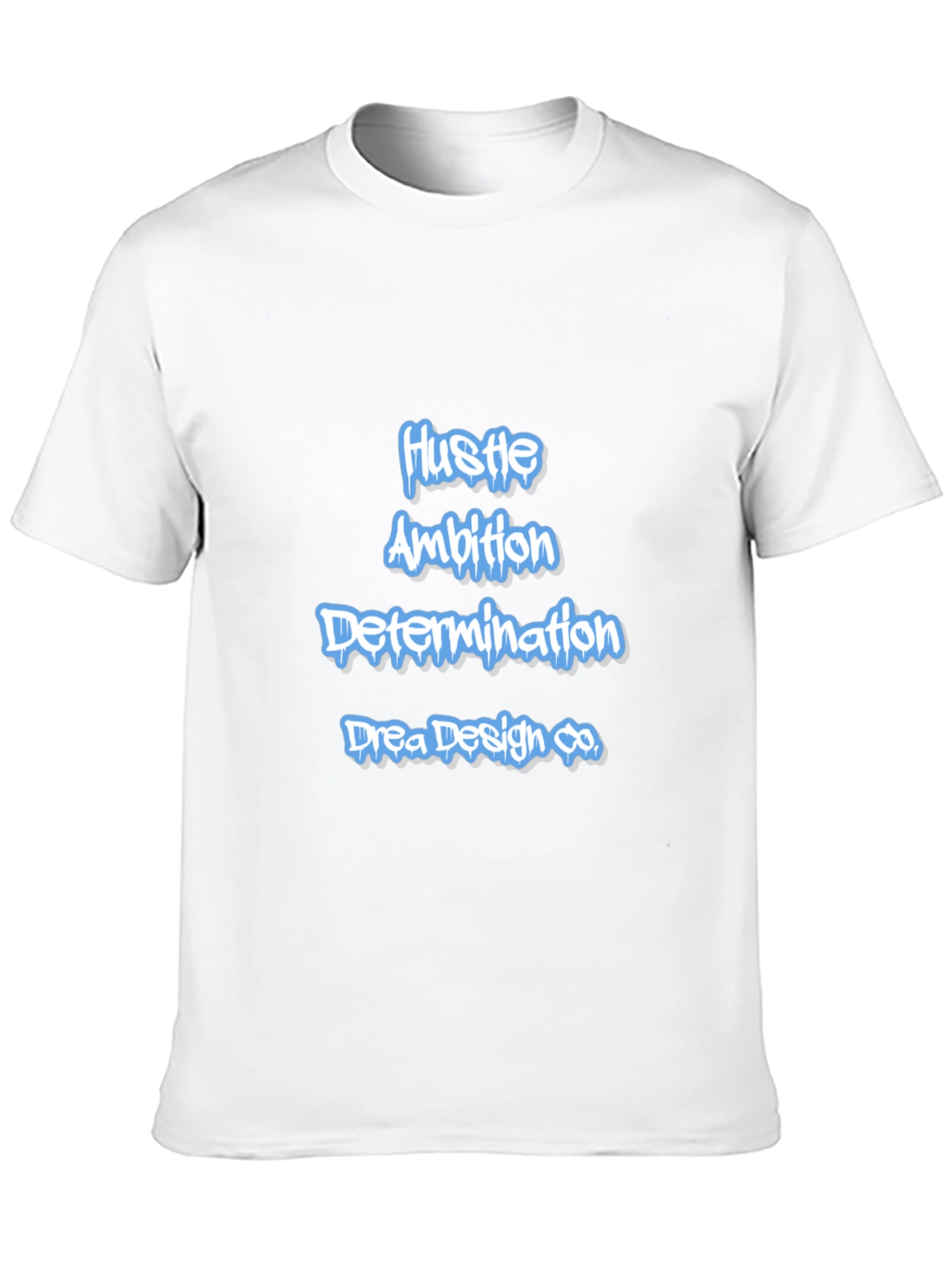 Hustle Ambition Tee - Drea Design Co. Black T-Shirt