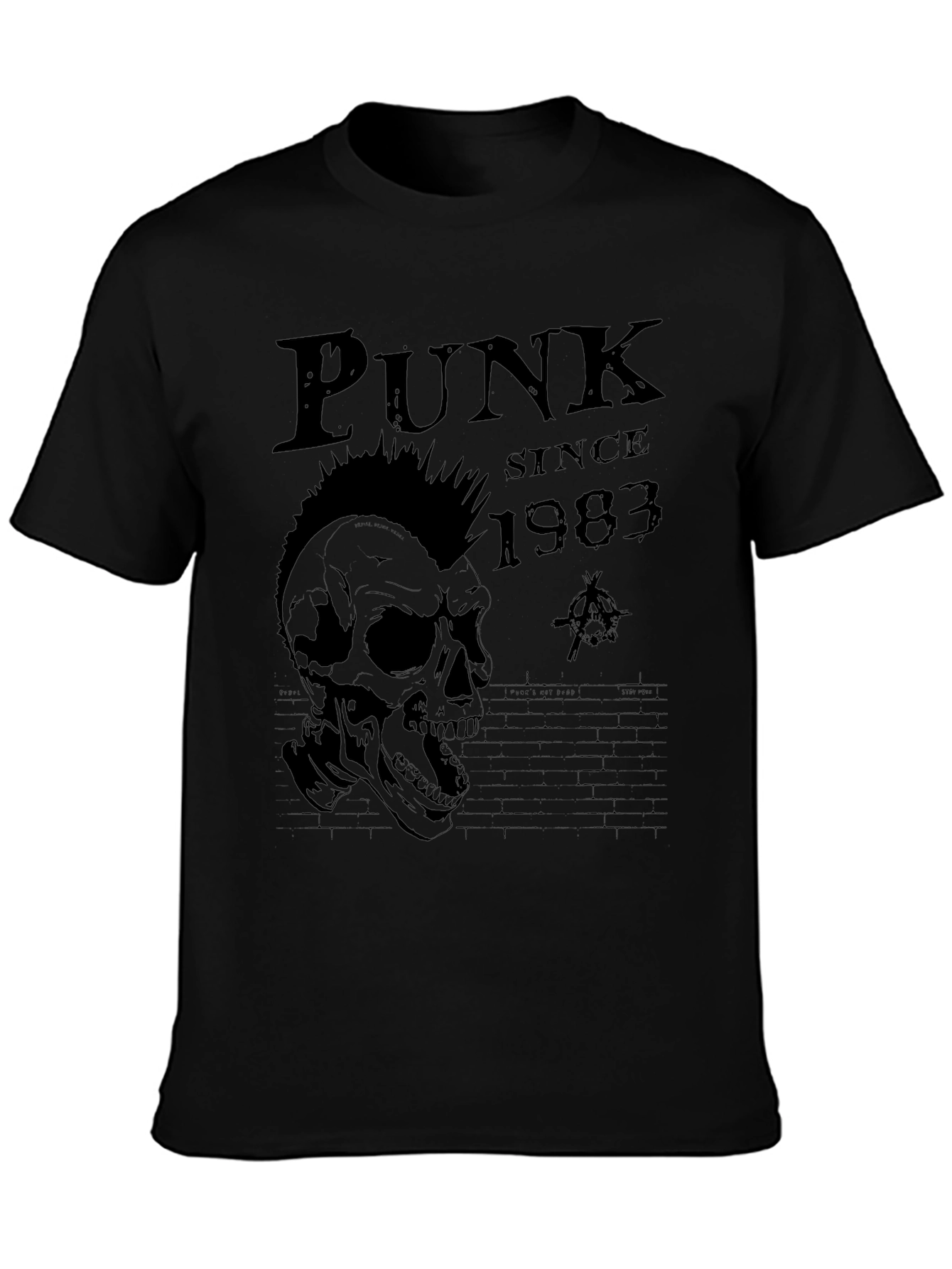 Punk Since 1983 T-Shirt - Skull Graphic Tee