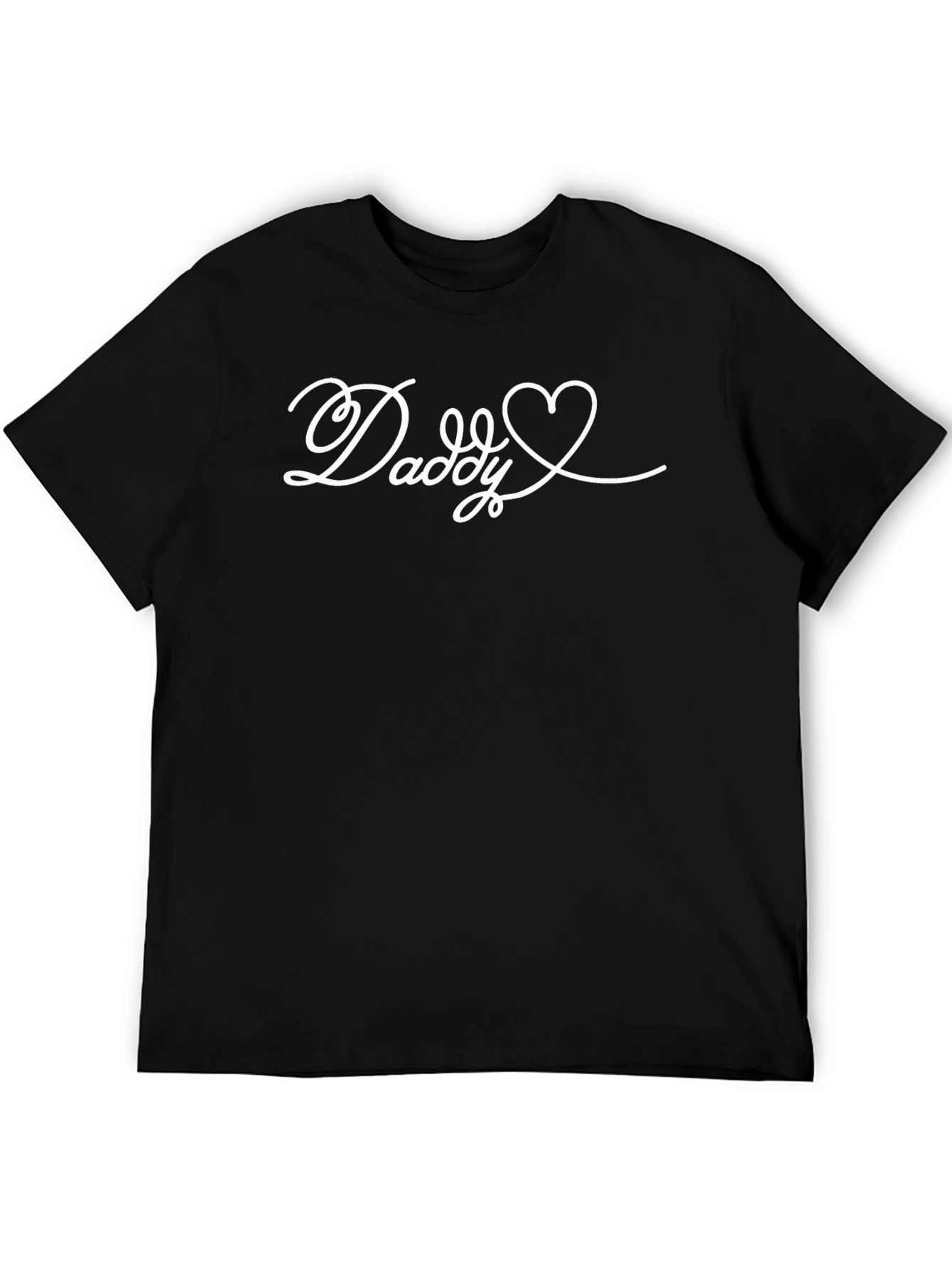 Daddy Heart Graphic T-Shirt - Stylish Fathers Day Tee
