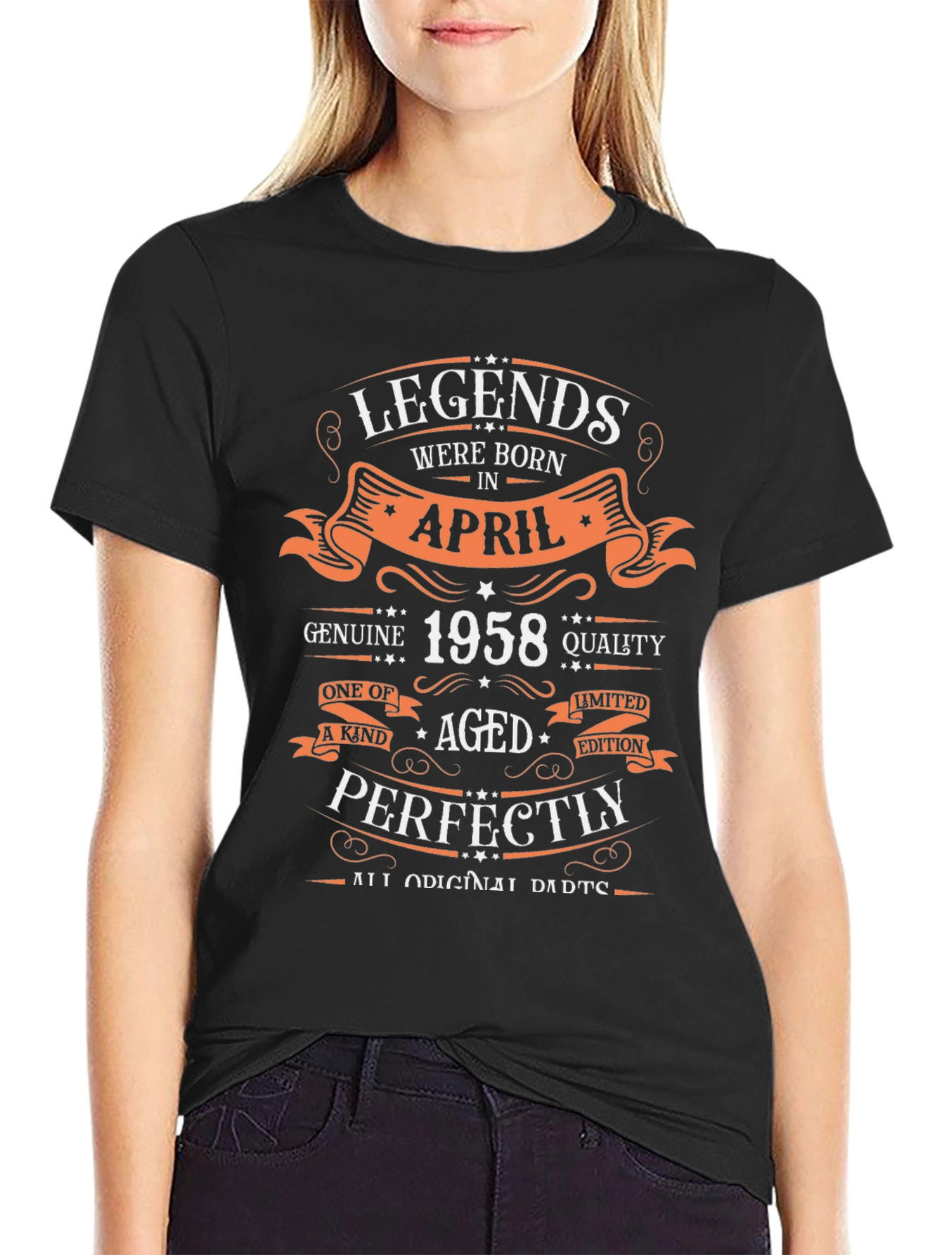 Legends Born in April 1958 T-Shirt