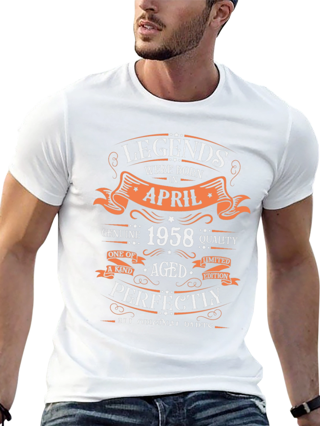 Legends Born in April 1958 T-Shirt