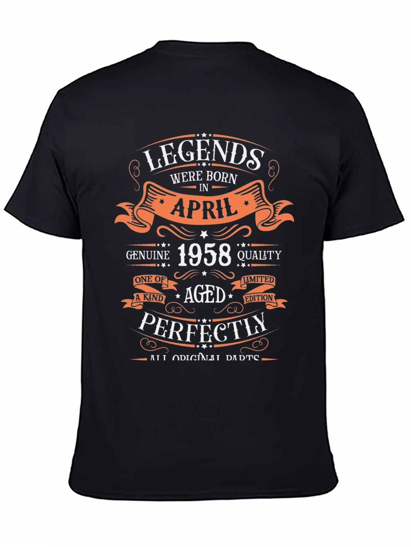 Legends Born in April 1958 T-Shirt