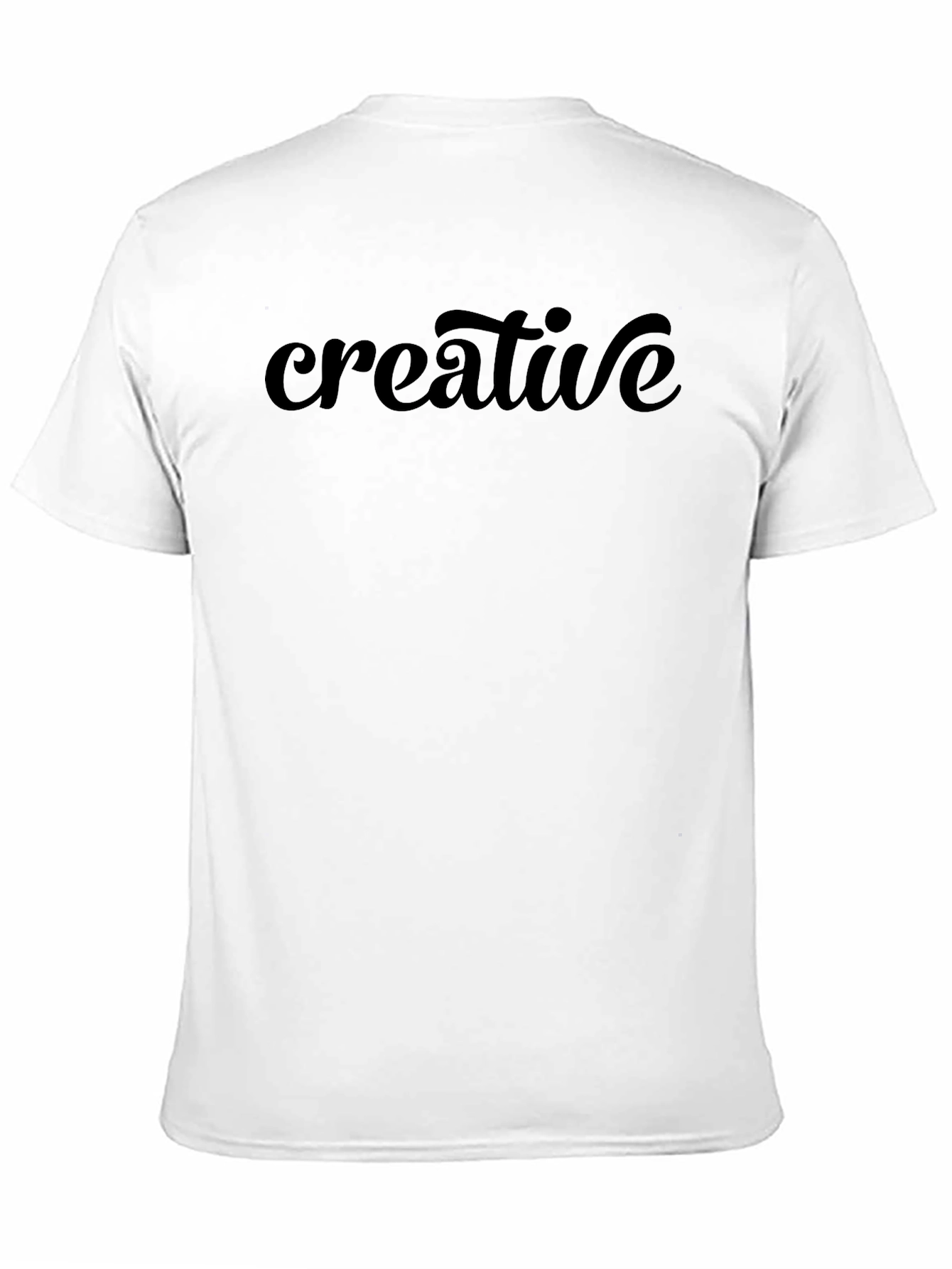 Creative Black T-Shirt