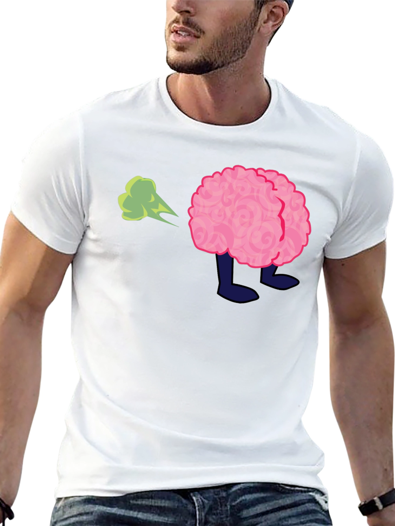 Funny Brain Fart T-Shirt - Adult Humor Tee
