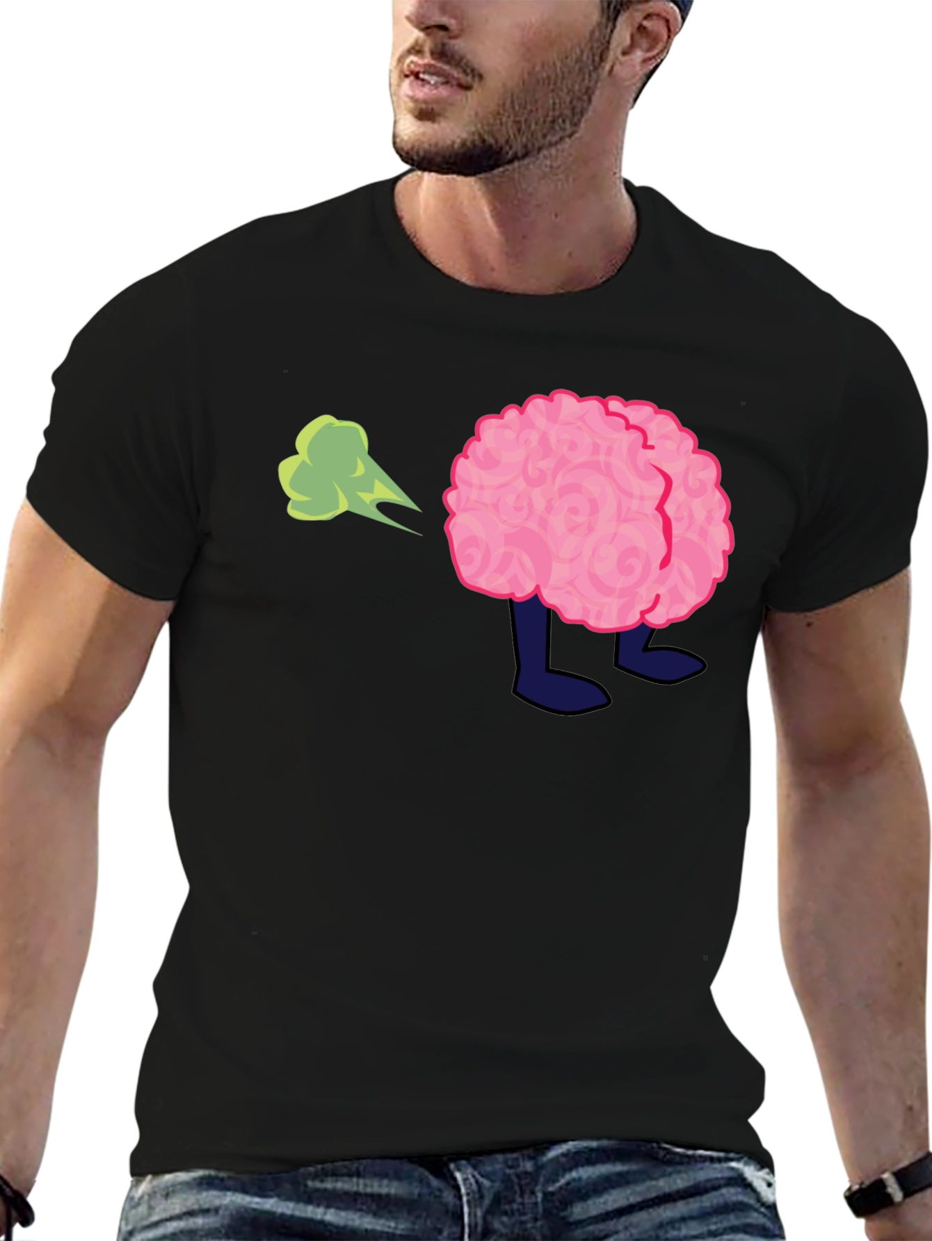 Funny Brain Fart T-Shirt - Adult Humor Tee
