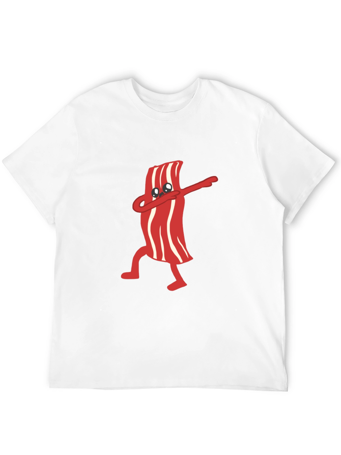 Dabbing Bacon Graphic Tee - Black T-Shirt