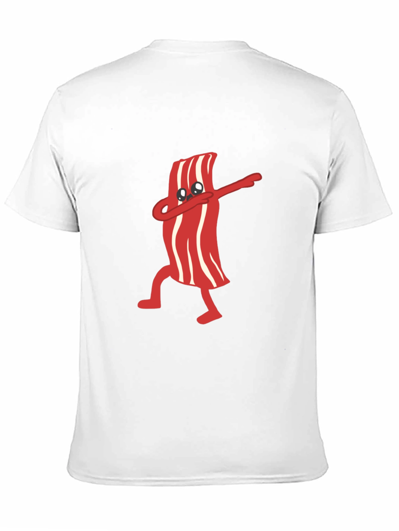 Dabbing Bacon Graphic Tee - Black T-Shirt