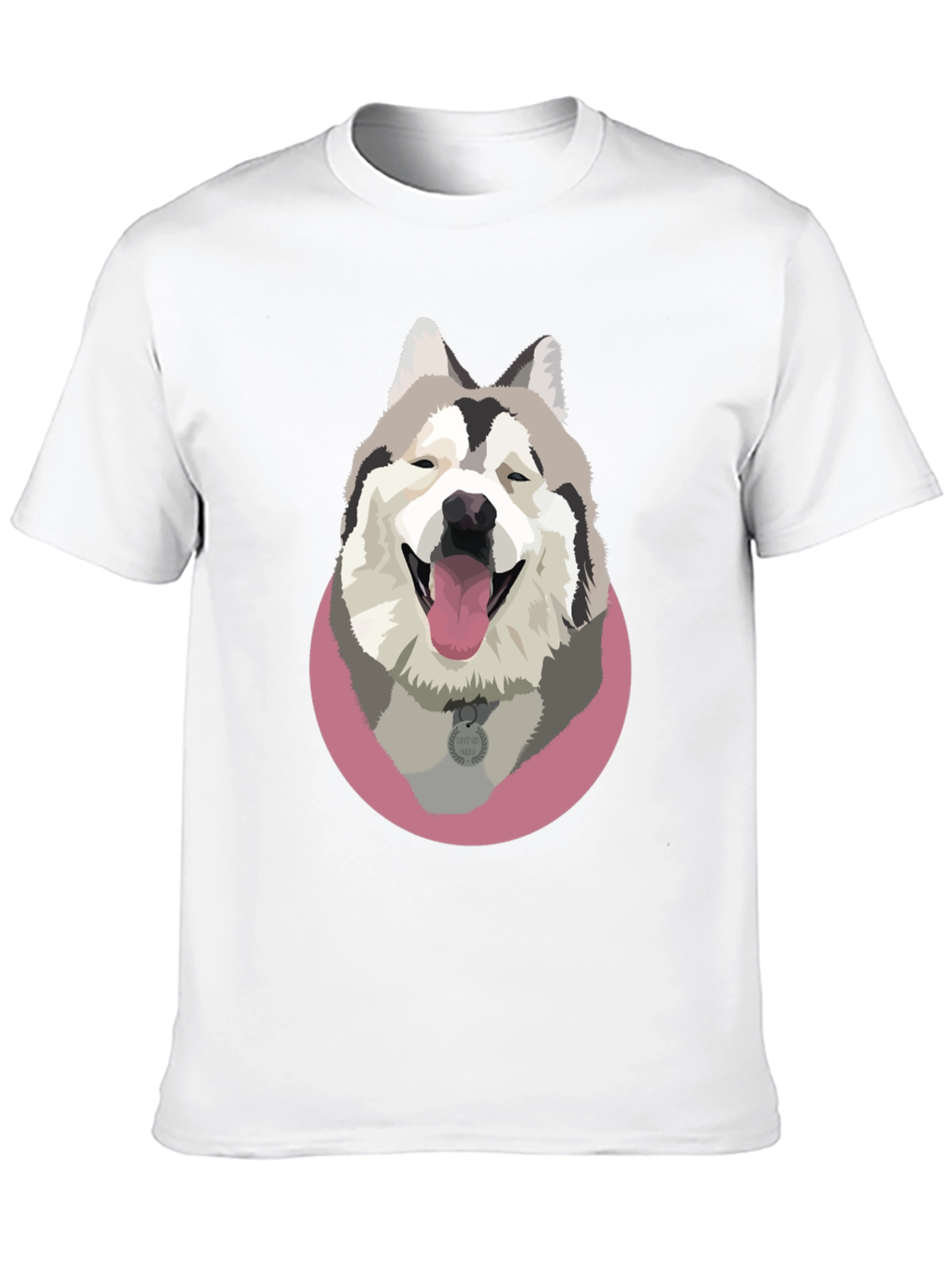 Dog Graphic T-Shirt - Black