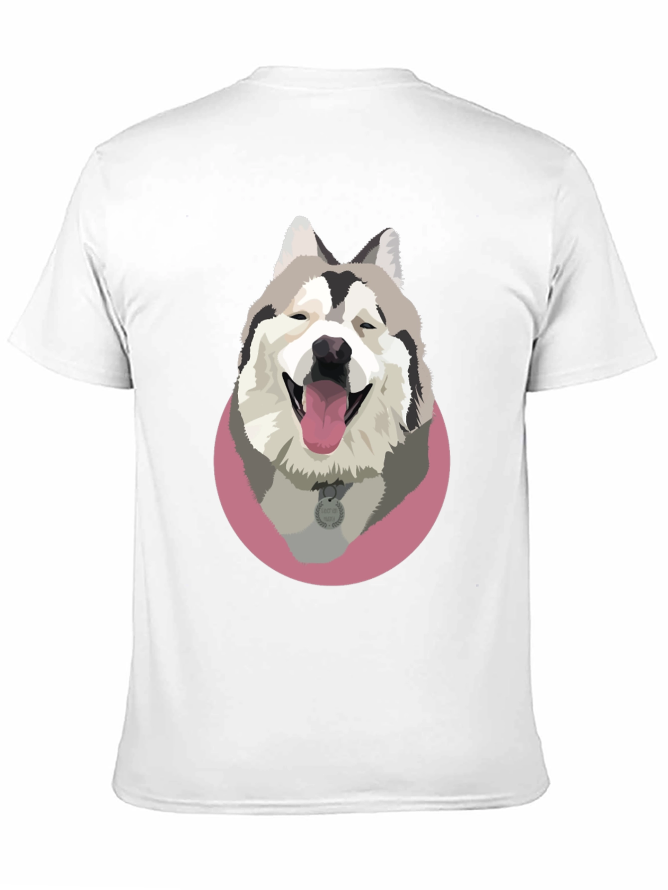 Dog Graphic T-Shirt - Black