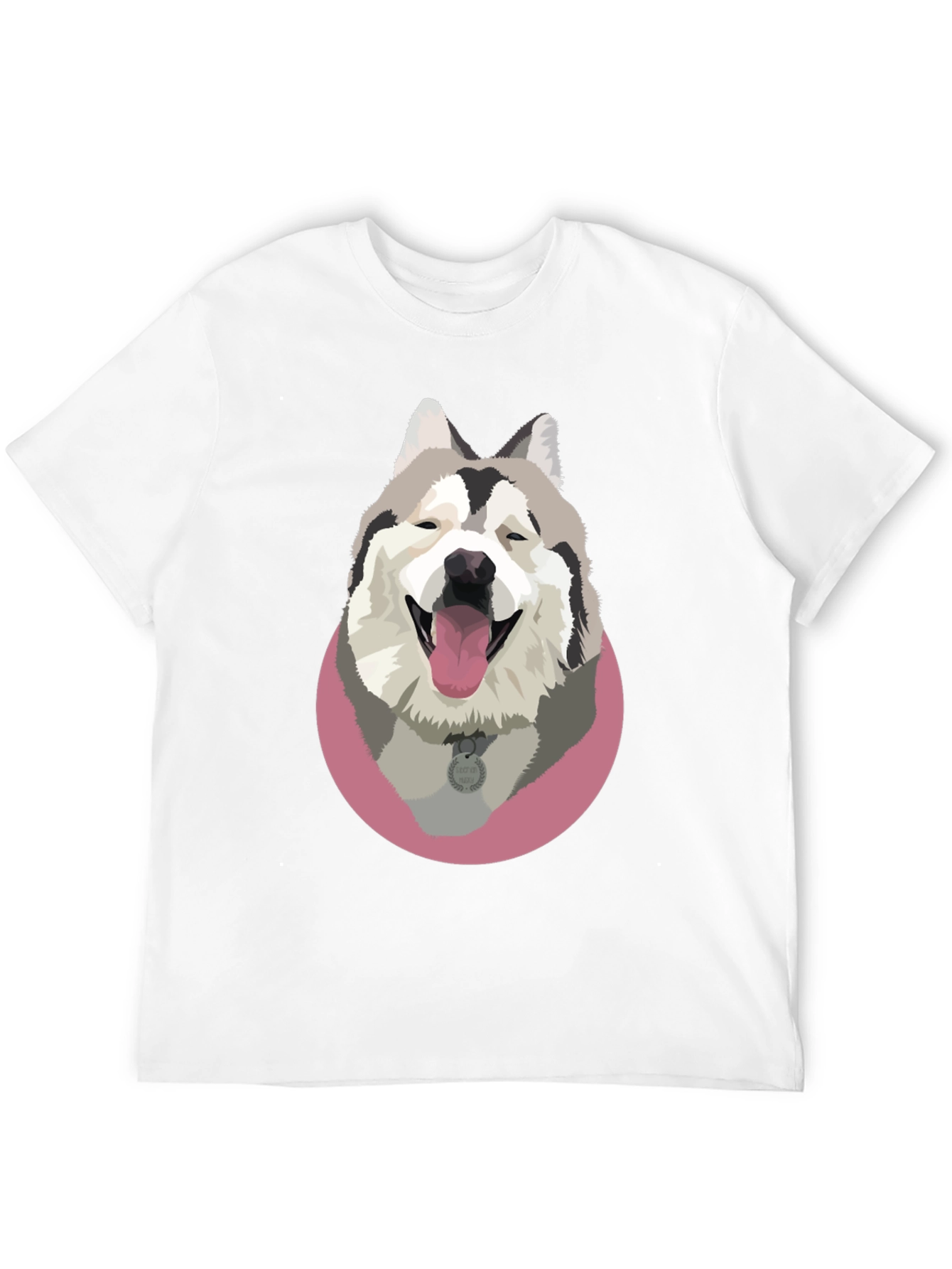 Dog Graphic T-Shirt - Black