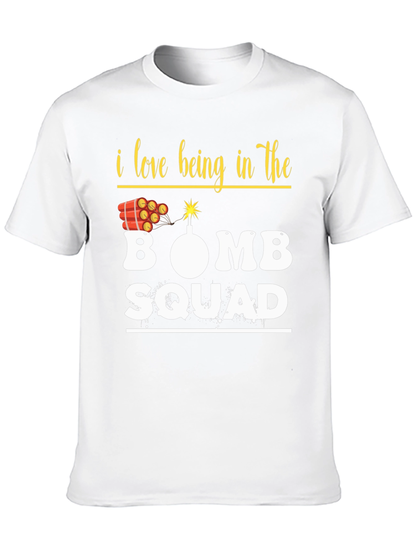 Bomb Squad Graphic Tee - Explosive Humor T-Shirt