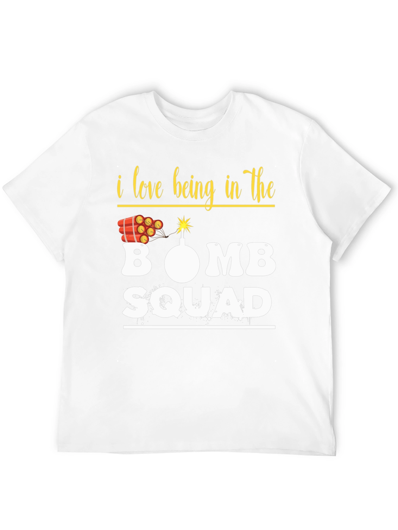 Bomb Squad Graphic Tee - Explosive Humor T-Shirt