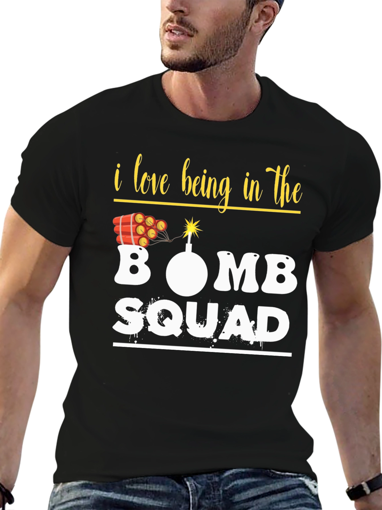 Bomb Squad Graphic Tee - Explosive Humor T-Shirt