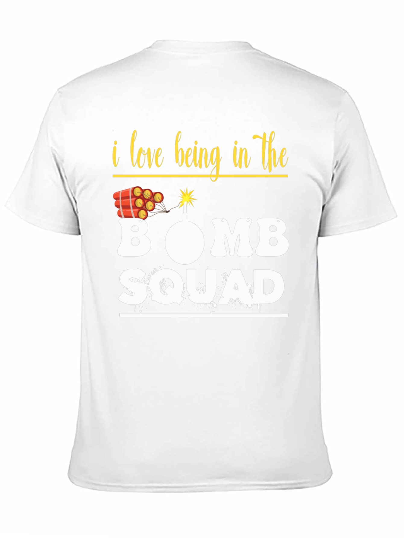 Bomb Squad Graphic Tee - Explosive Humor T-Shirt