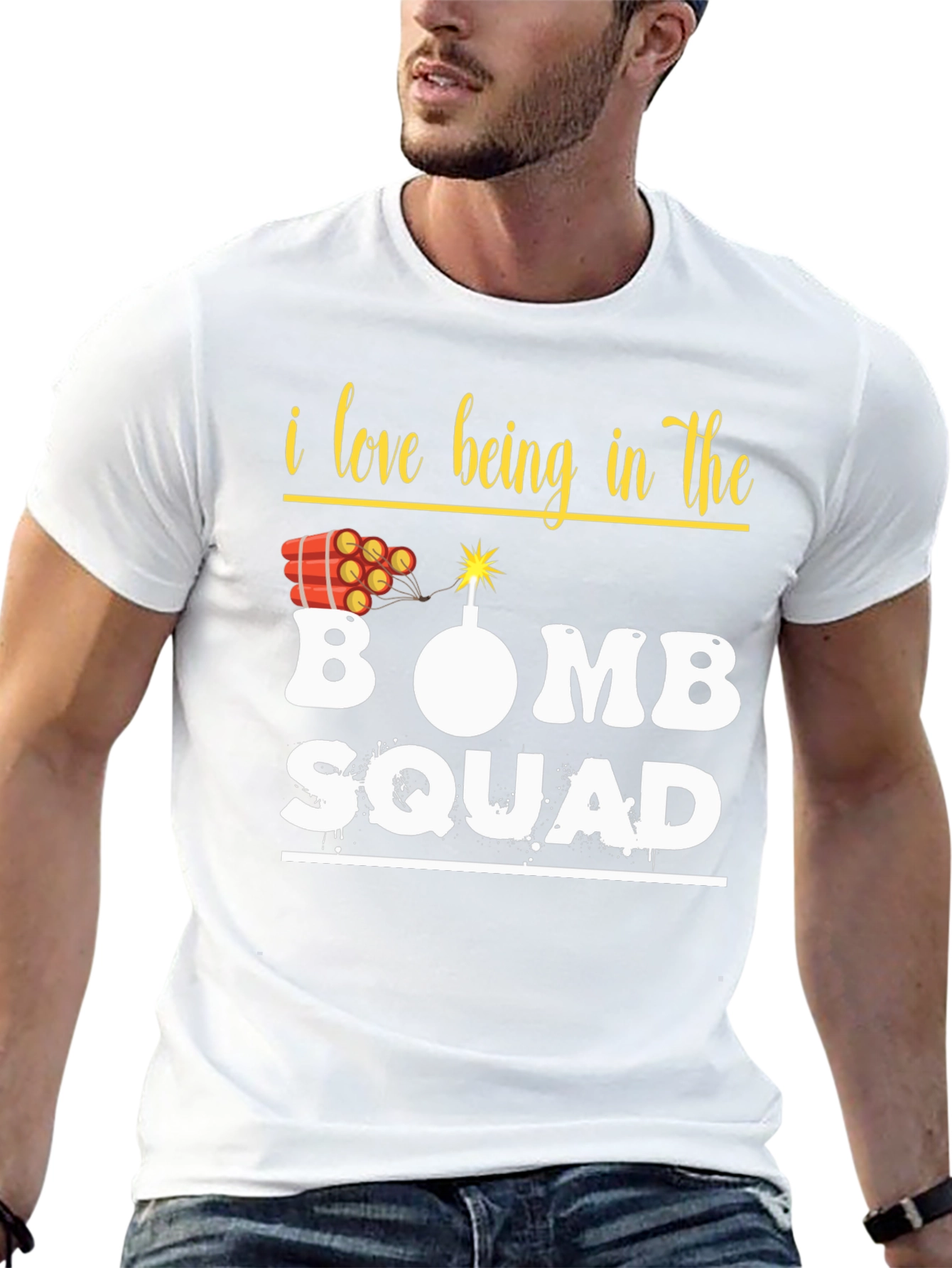 Bomb Squad Graphic Tee - Explosive Humor T-Shirt