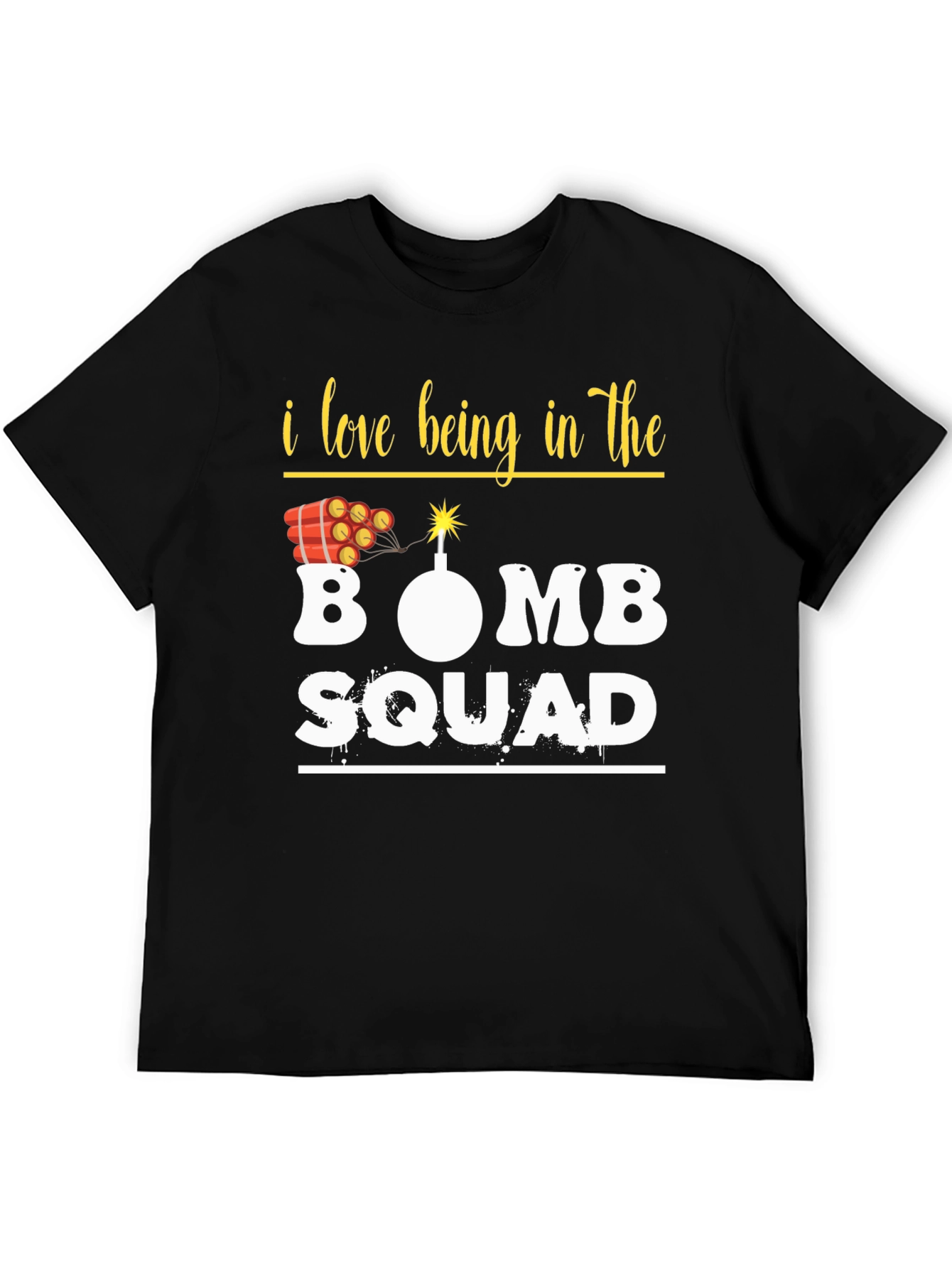 Bomb Squad Graphic Tee - Explosive Humor T-Shirt