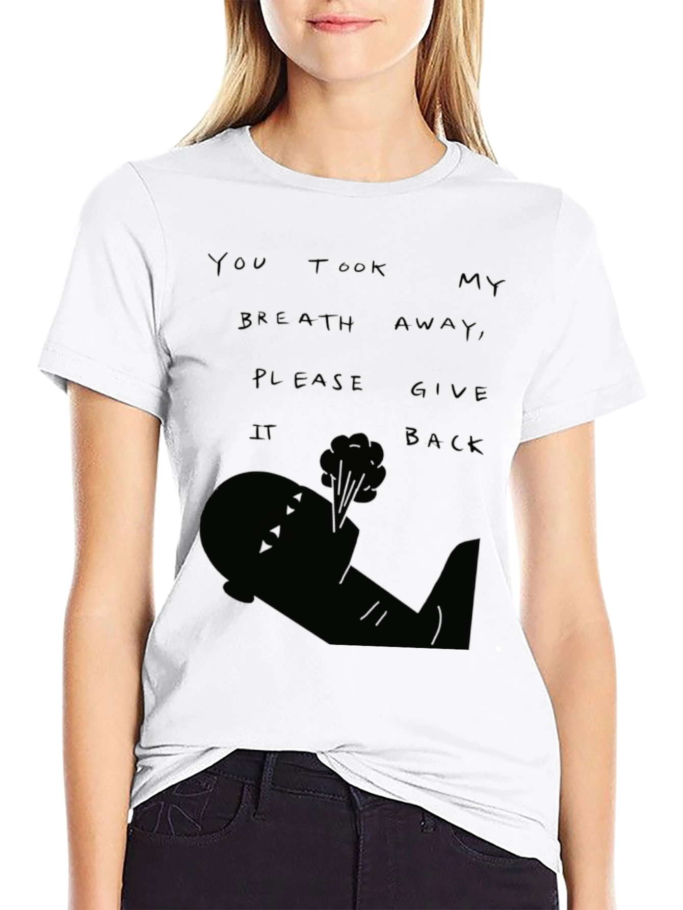 Breath Away Airplane Graphic Tee