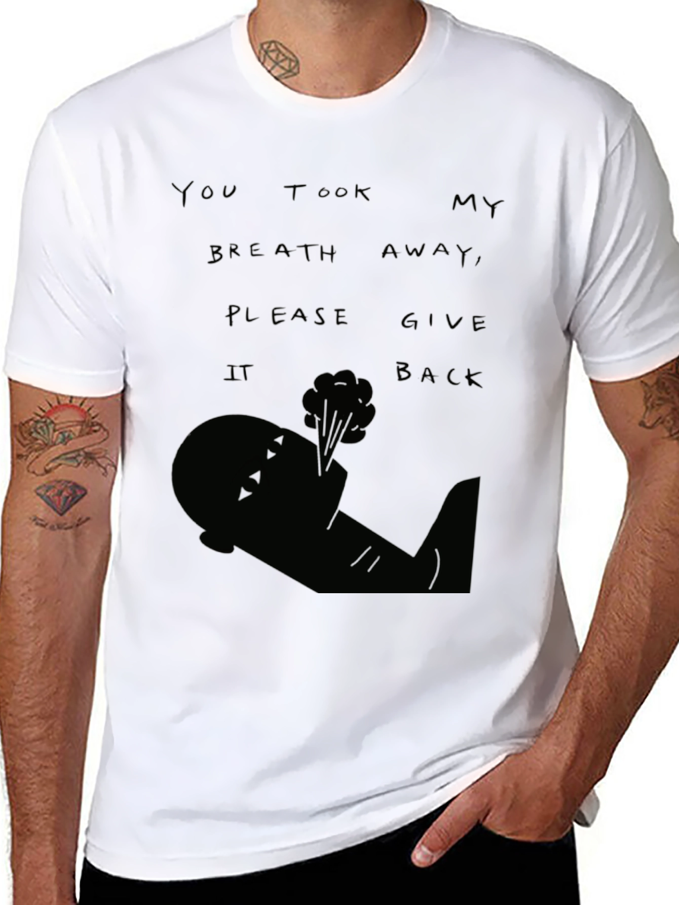 Breath Away Airplane Graphic Tee