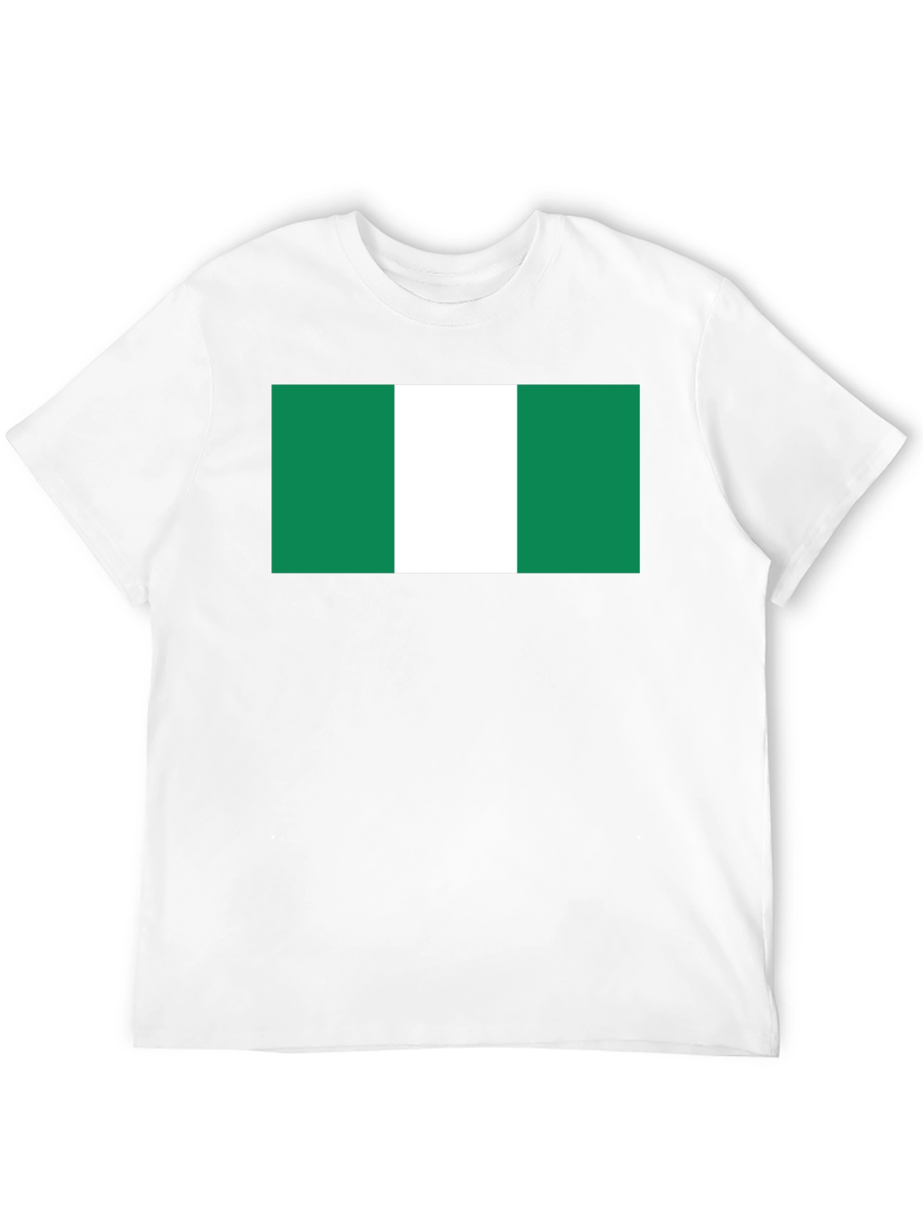 Nigeria Flag T-Shirt - Green & White Pride Tee