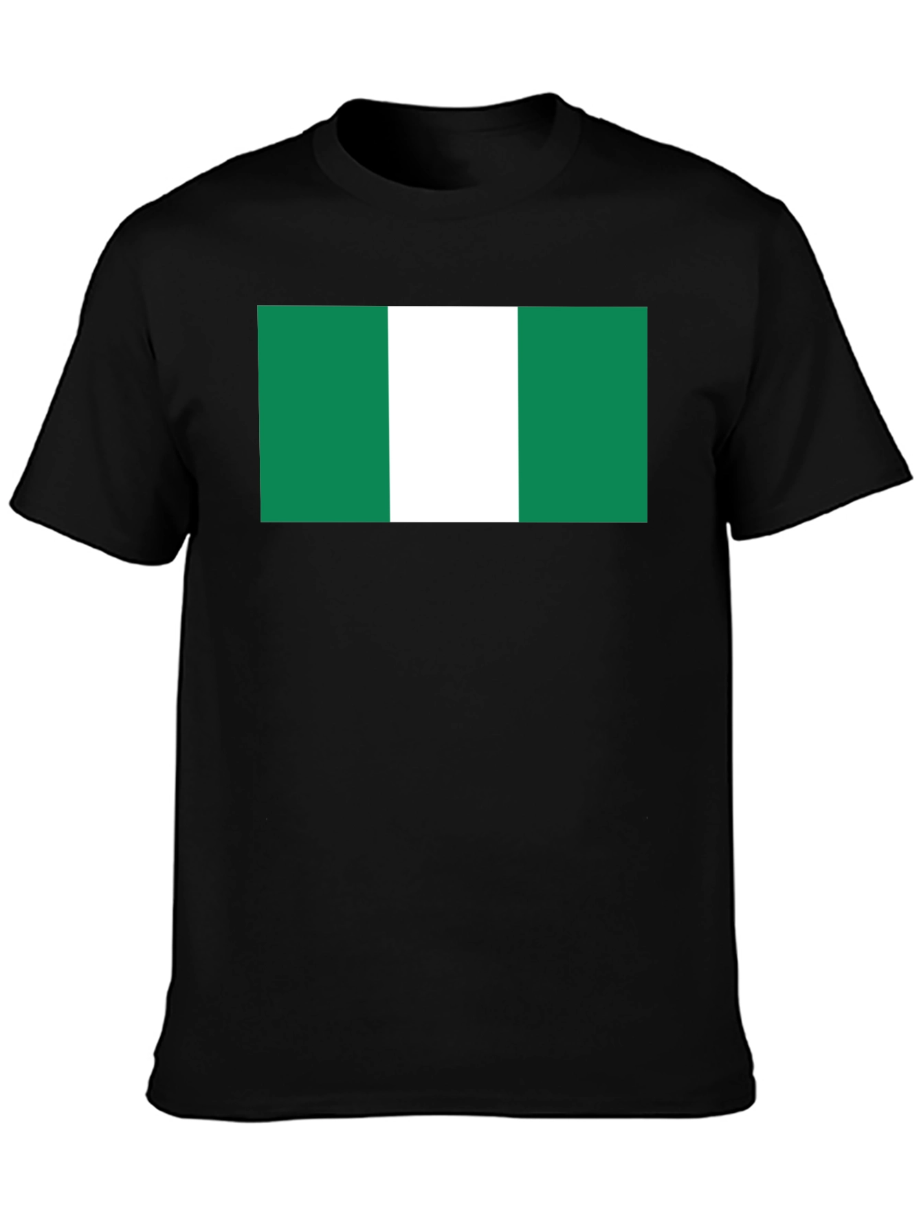 Nigeria Flag T-Shirt - Green & White Pride Tee