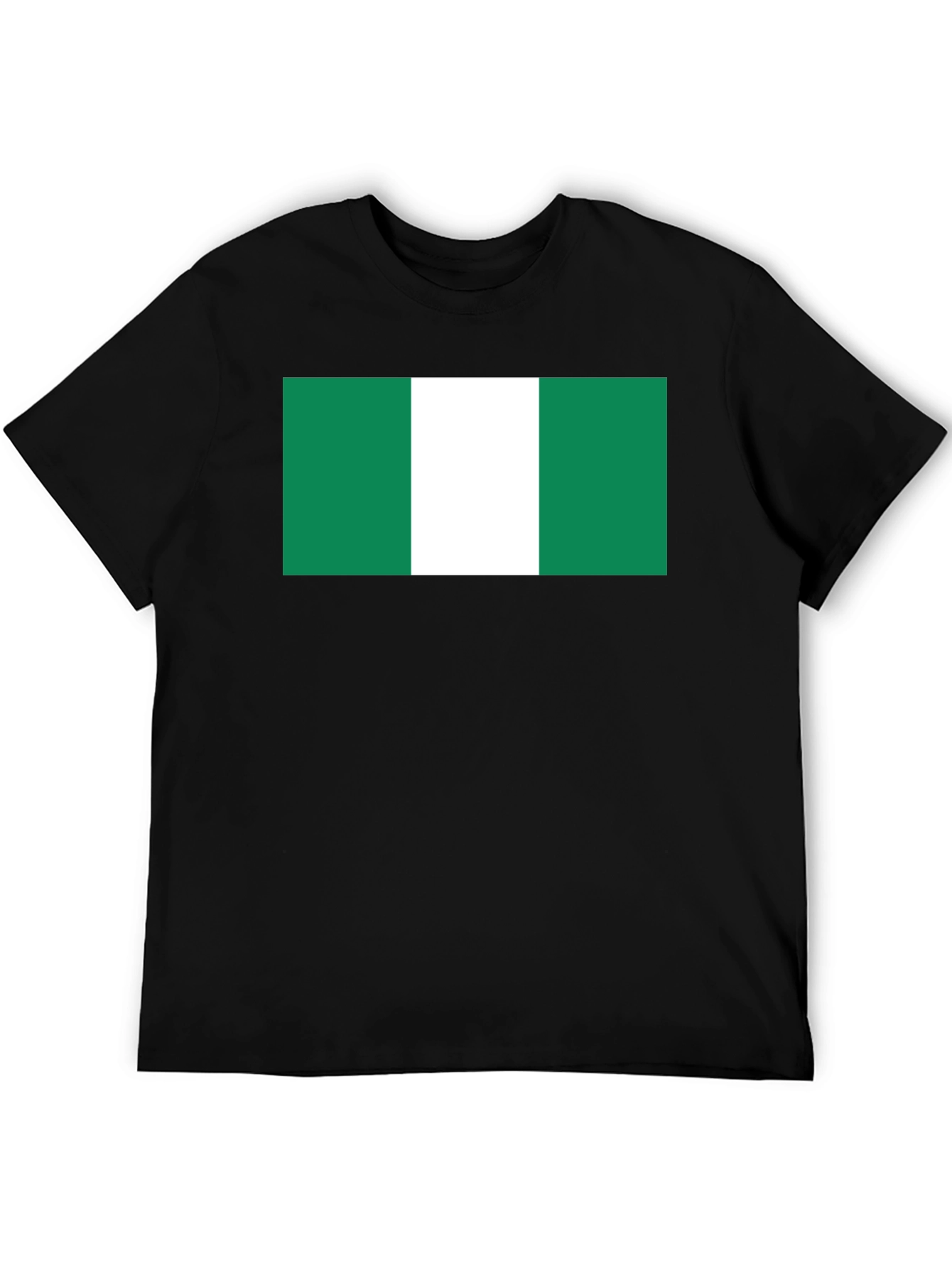 Nigeria Flag T-Shirt - Green & White Pride Tee