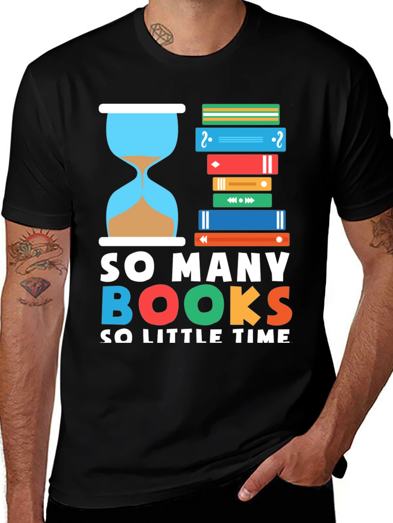 So Many Books So Little Time Graphic Tee