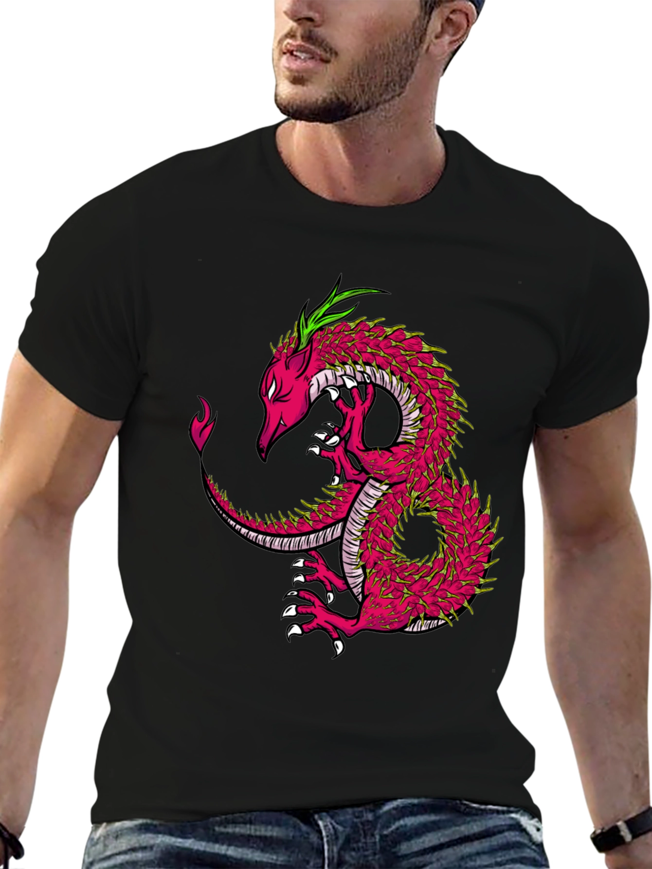 Dragon Graphic Tee - Bold & Unique!