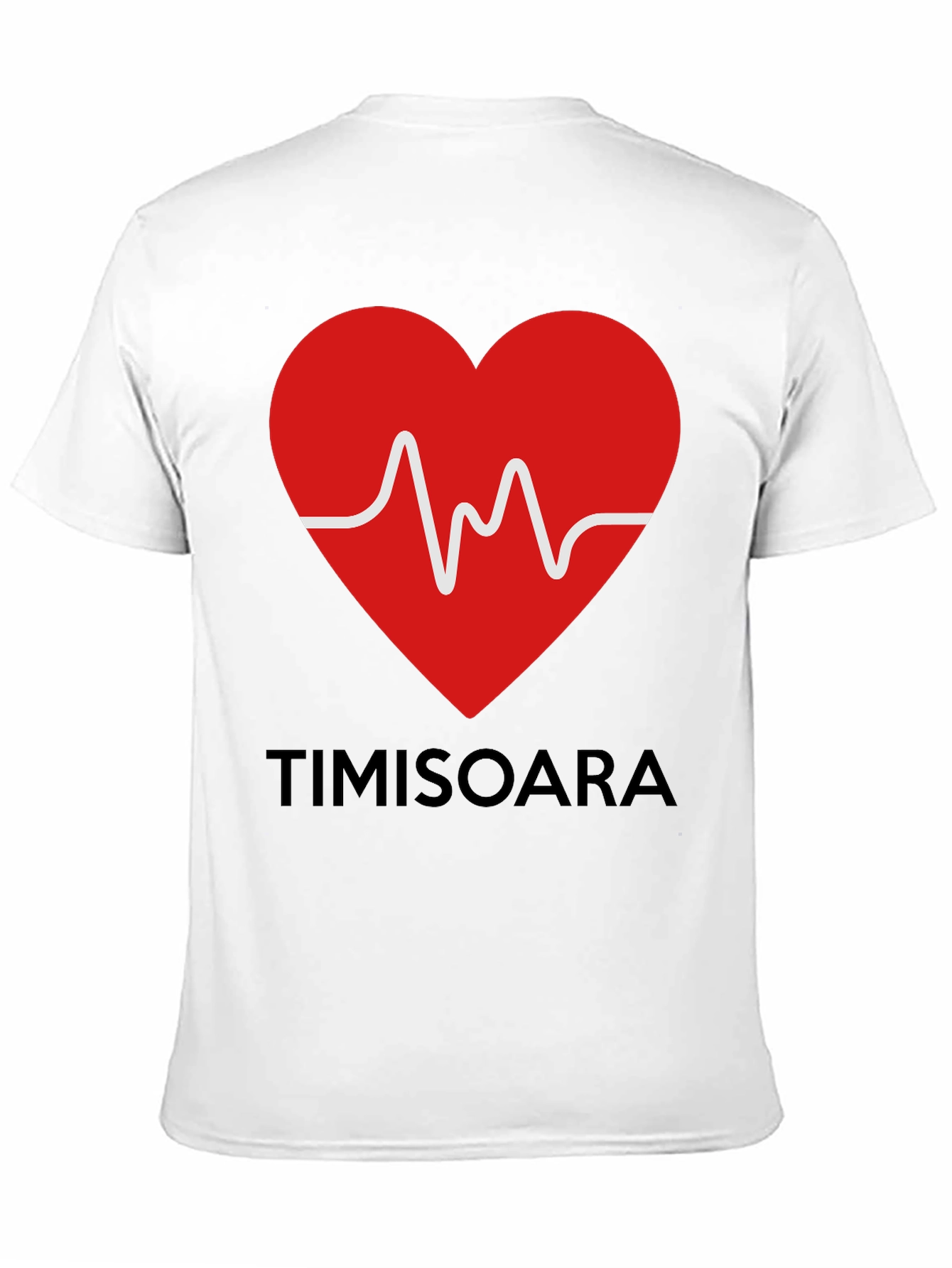 Timisoara Heartbeat T-Shirt - Romania Pride